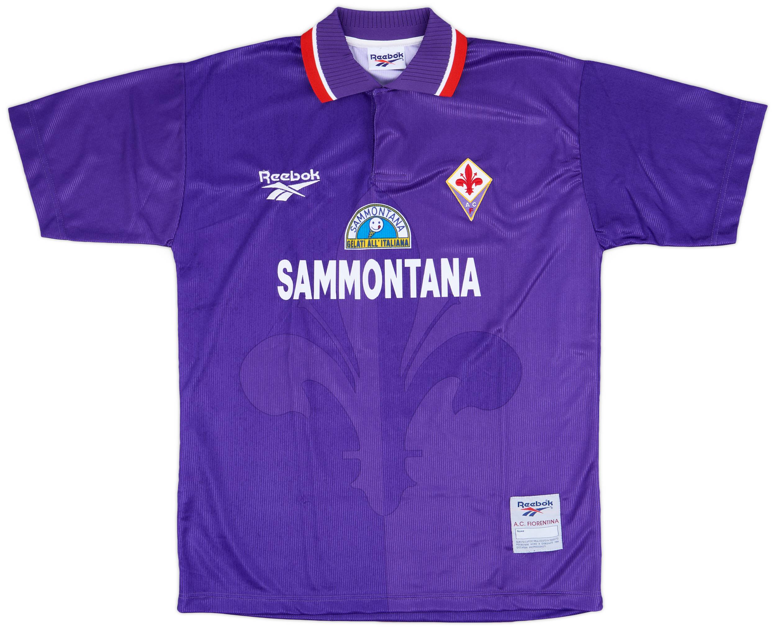 1996-97 Fiorentina Home Shirt - 9/10 - (XL)