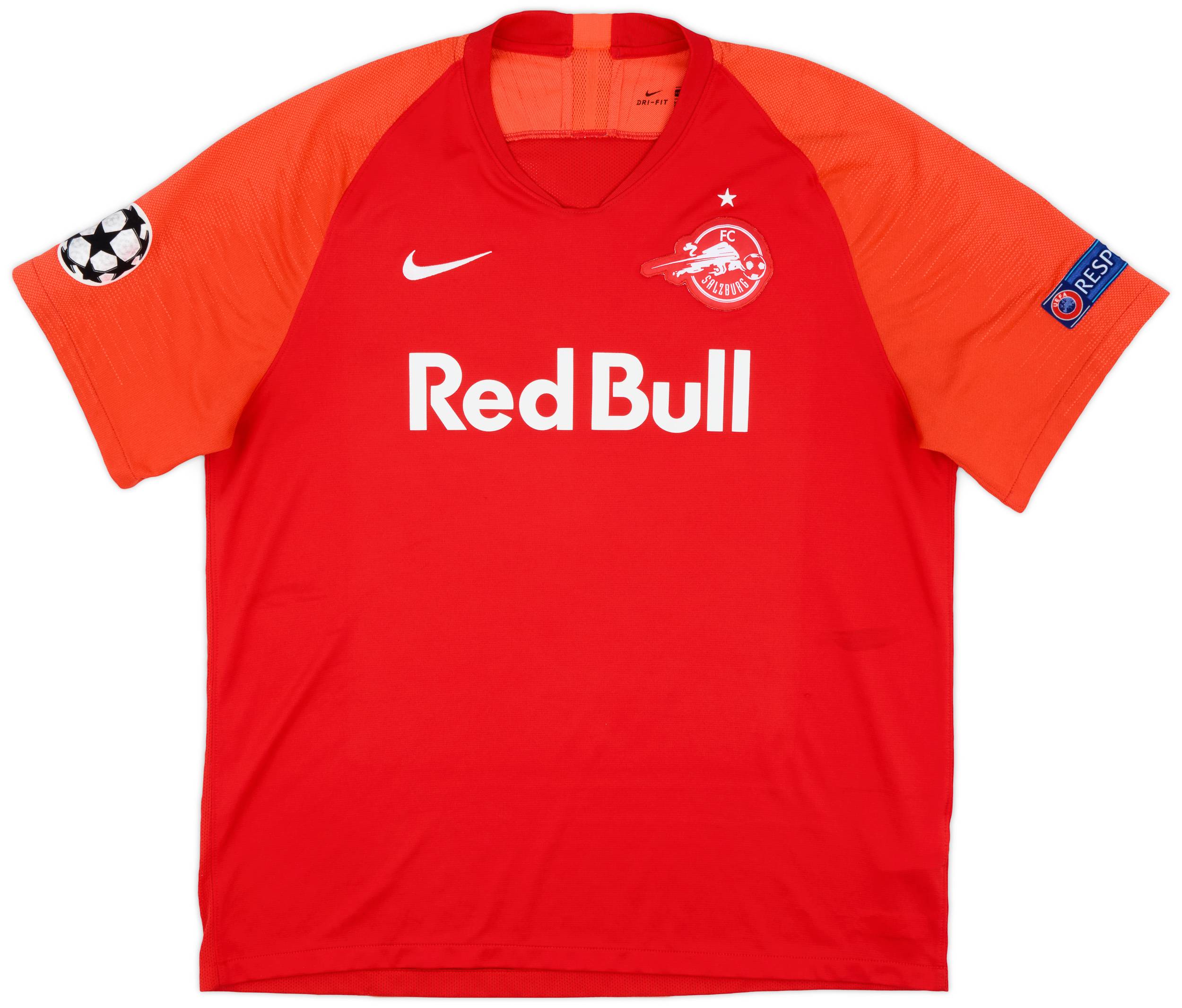 2019-20 Red Bull Salzburg European Home Shirt - 7/10 - (XXL)
