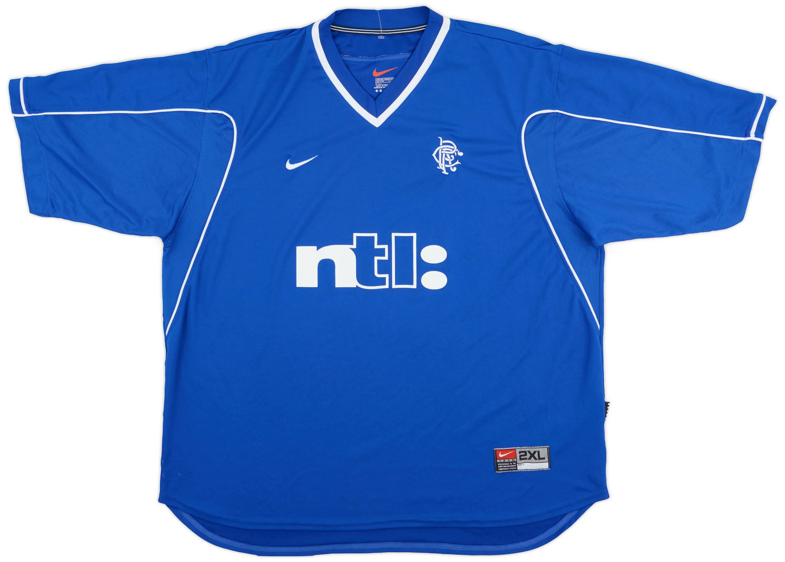 1999-01 Rangers Home Shirt - 10/10 - (XXL)