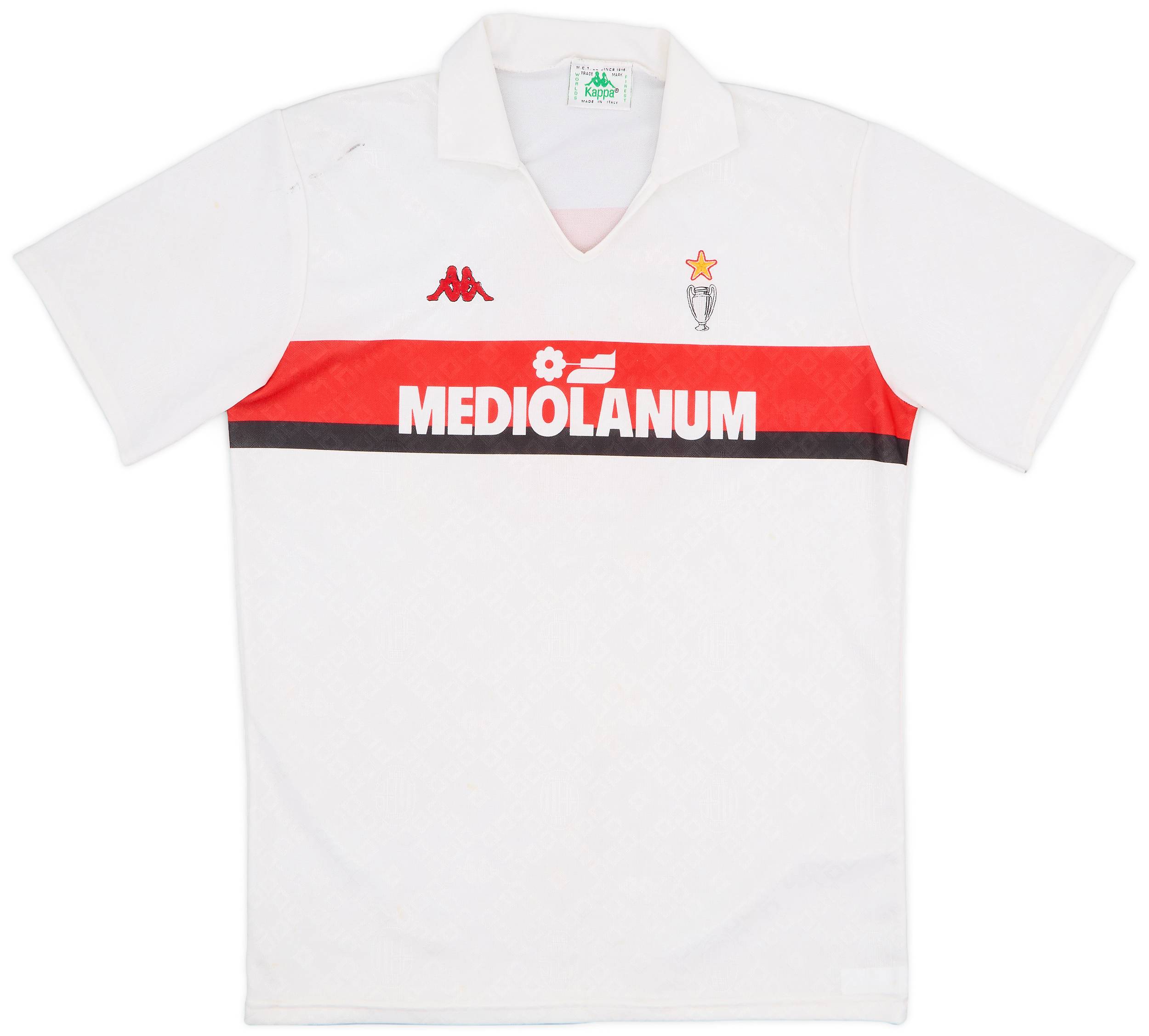 1989-90 AC Milan Away Shirt #9 - 8/10 - (L)