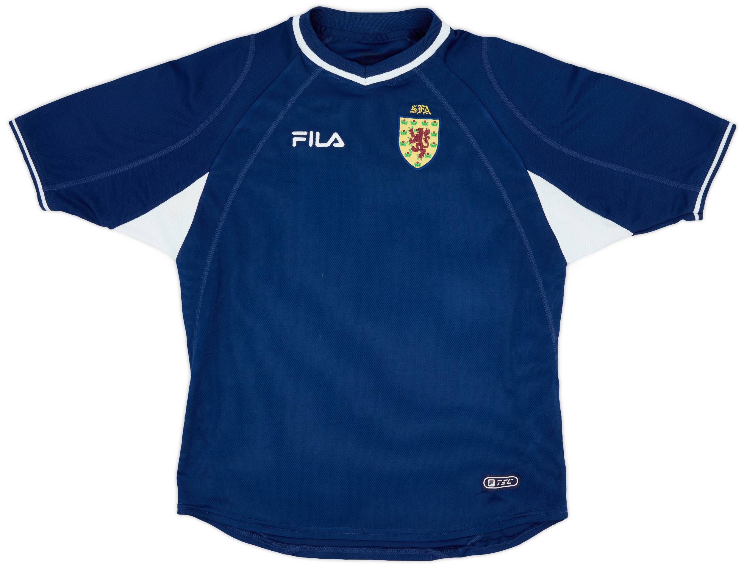 2000-02 Scotland Home Shirt - 8/10 - (M)