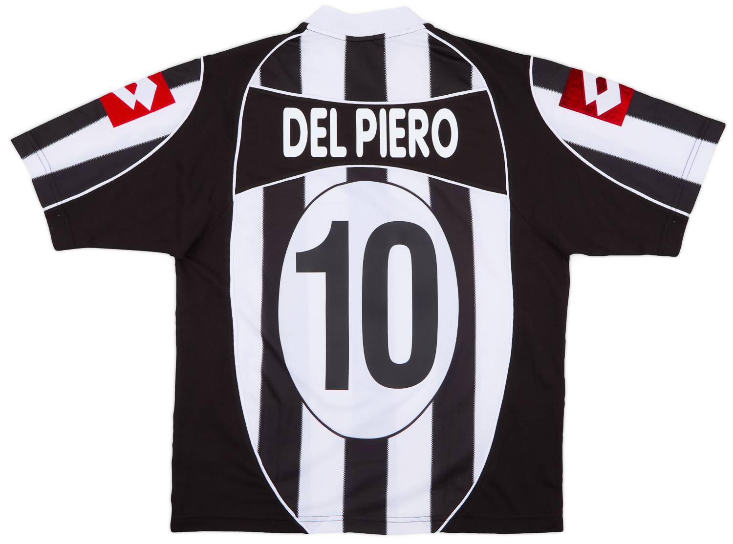 2002-03 Juventus Home Shirt Del Piero #10 - 7/10 - (L)