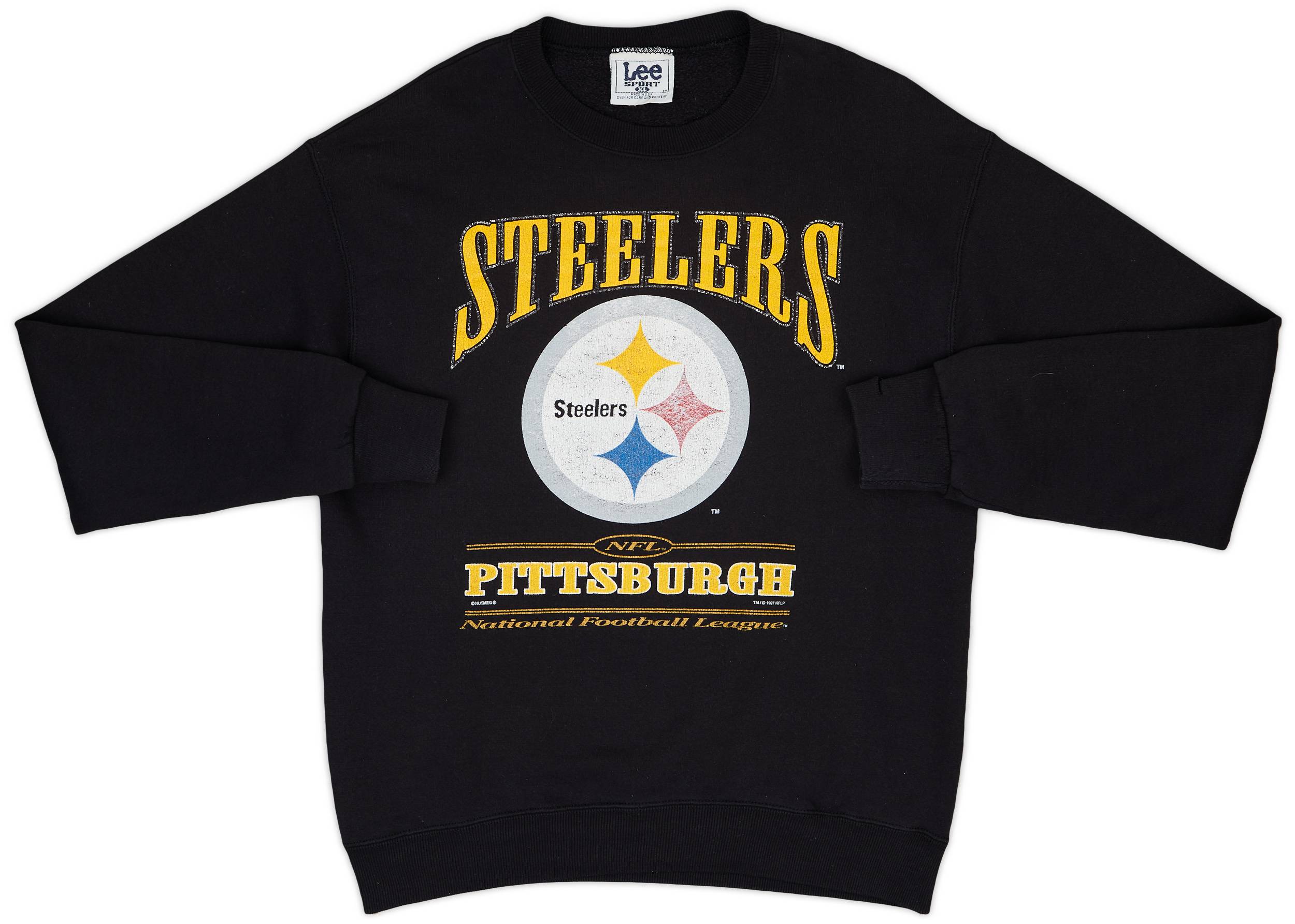 1997 Pittsburgh Steelers Lee Sport Sweat Top - 4/10 - (XL)