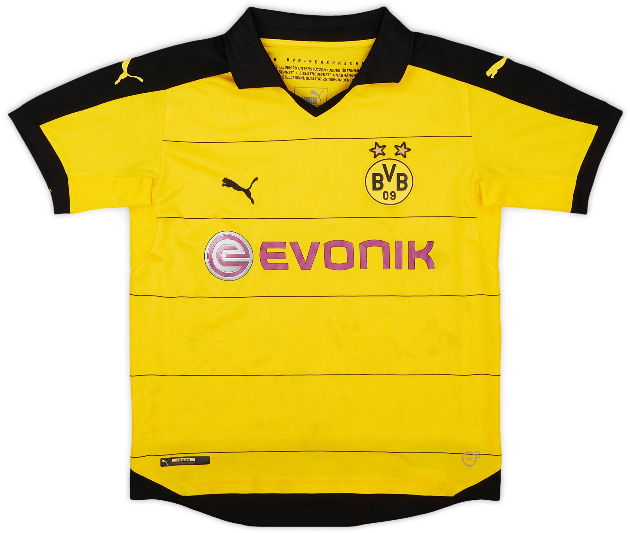2015-16 Borussia Dortmund Home Shirt - 6/10 - (M.Boys)