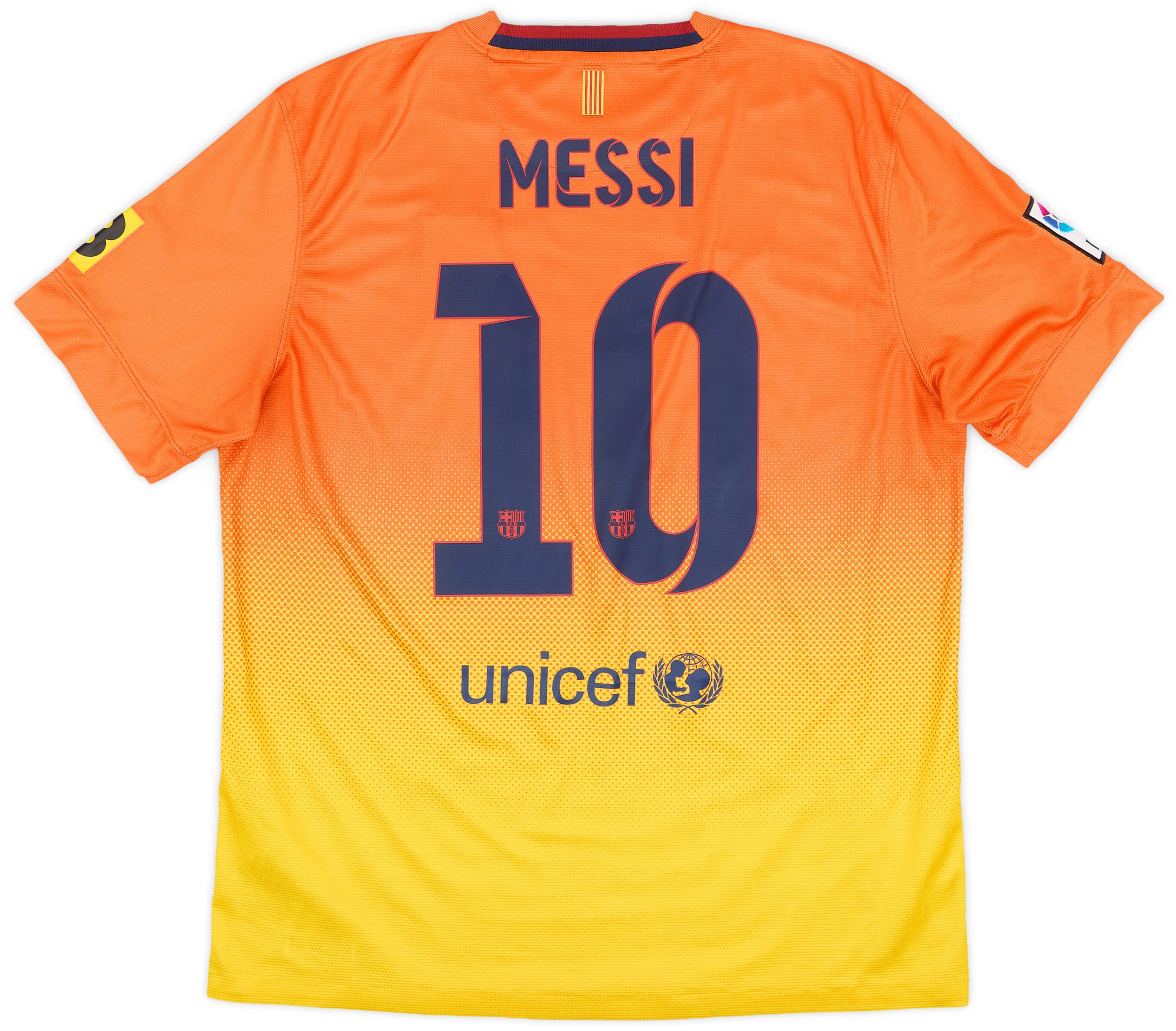 2012-13 Barcelona Away Shirt Messi #10 - 8/10 - (L)