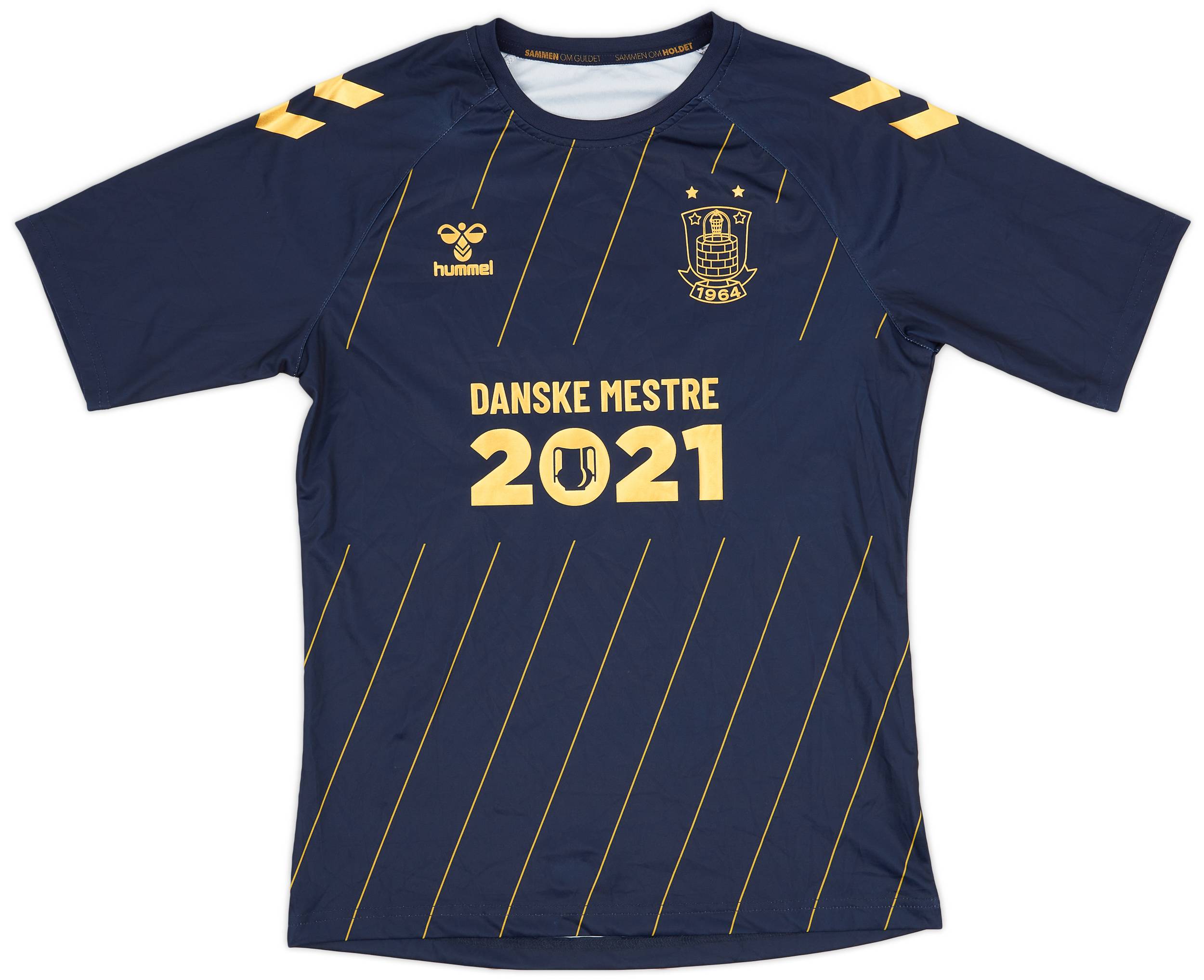 2020-21 Brondby Champions Shirt - 8/10 - (L)