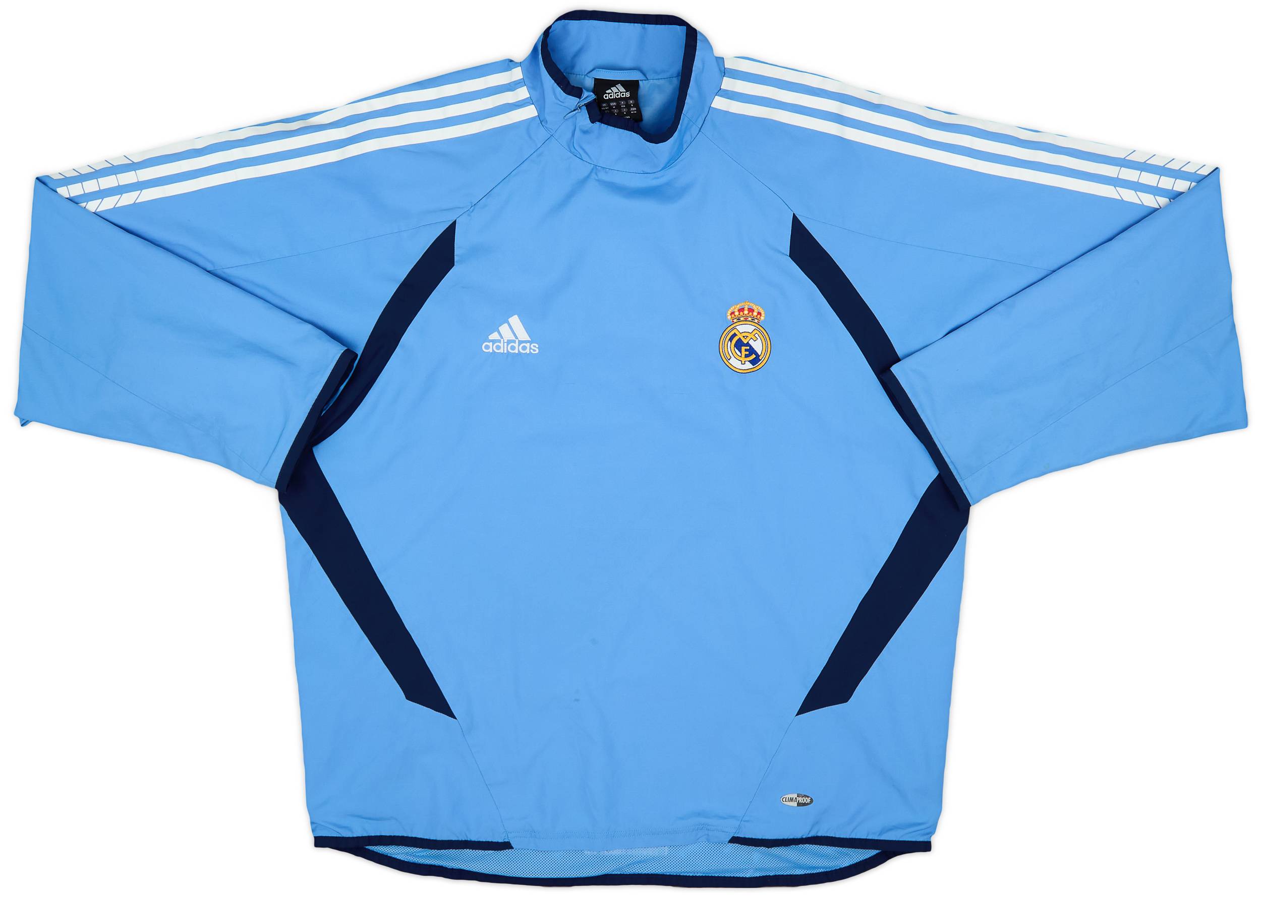 2005-06 Real Madrid adidas 1/4 Zip Drill Top - 5/10 - (M/L) 2005-06 Real Madrid adidas 1/4 Zip Drill Top - 5/10 - (M/L)