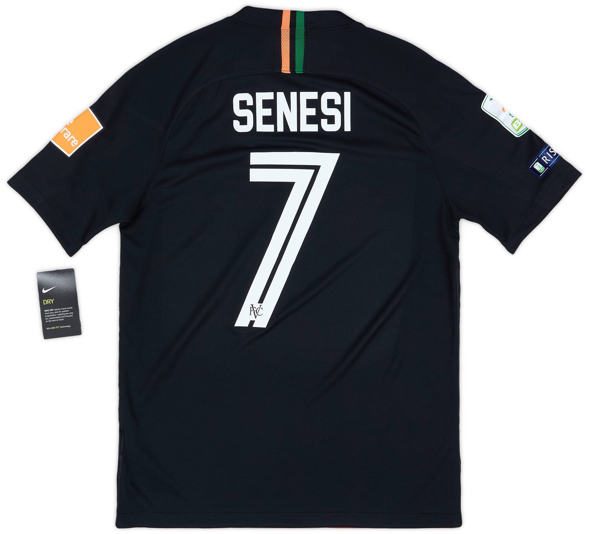 2019-20 Venezia Match Issue Home Shirt Senesi #7 (M)