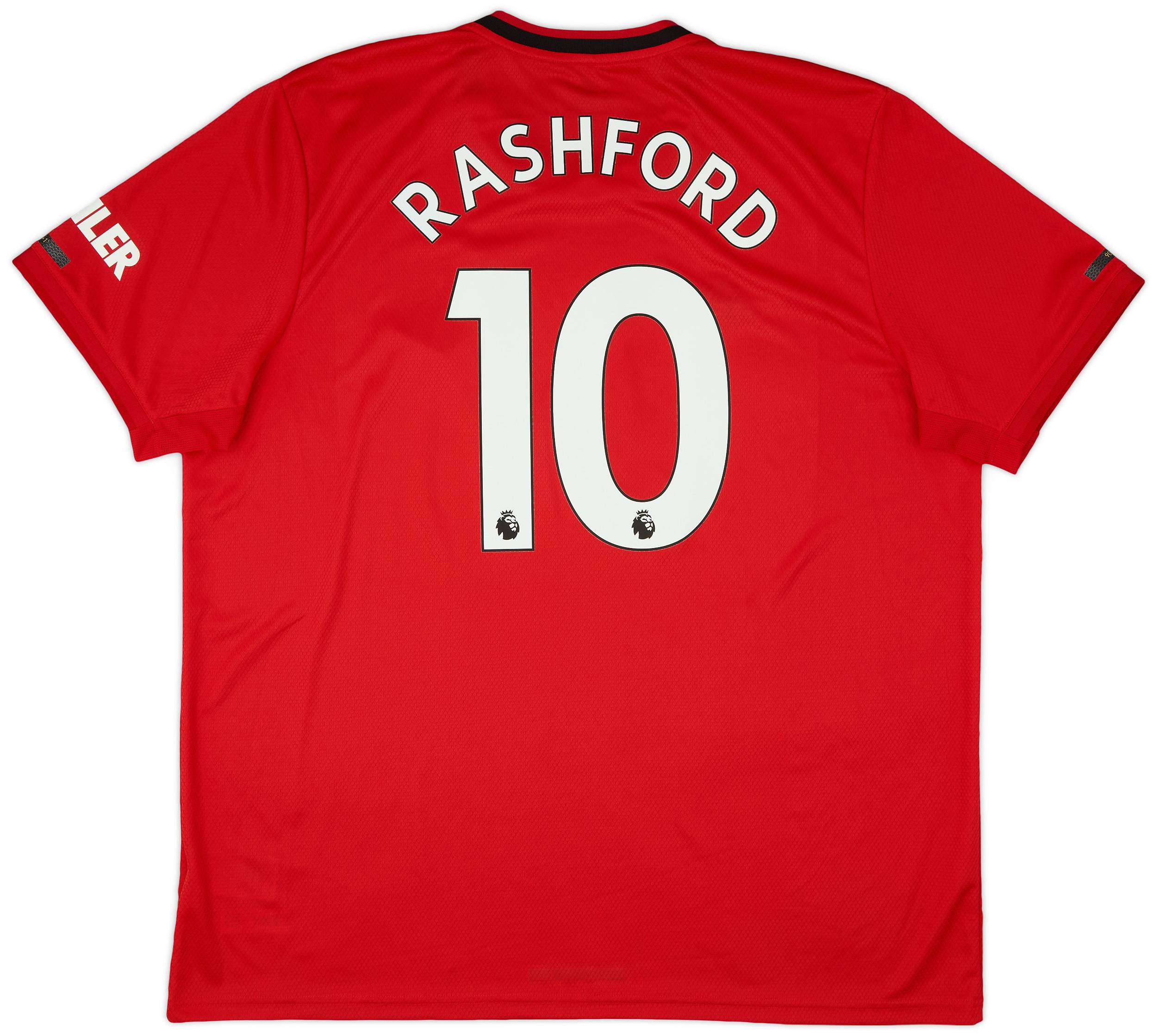 2019-20 Manchester United Home Shirt Rashford #10 (XXL)