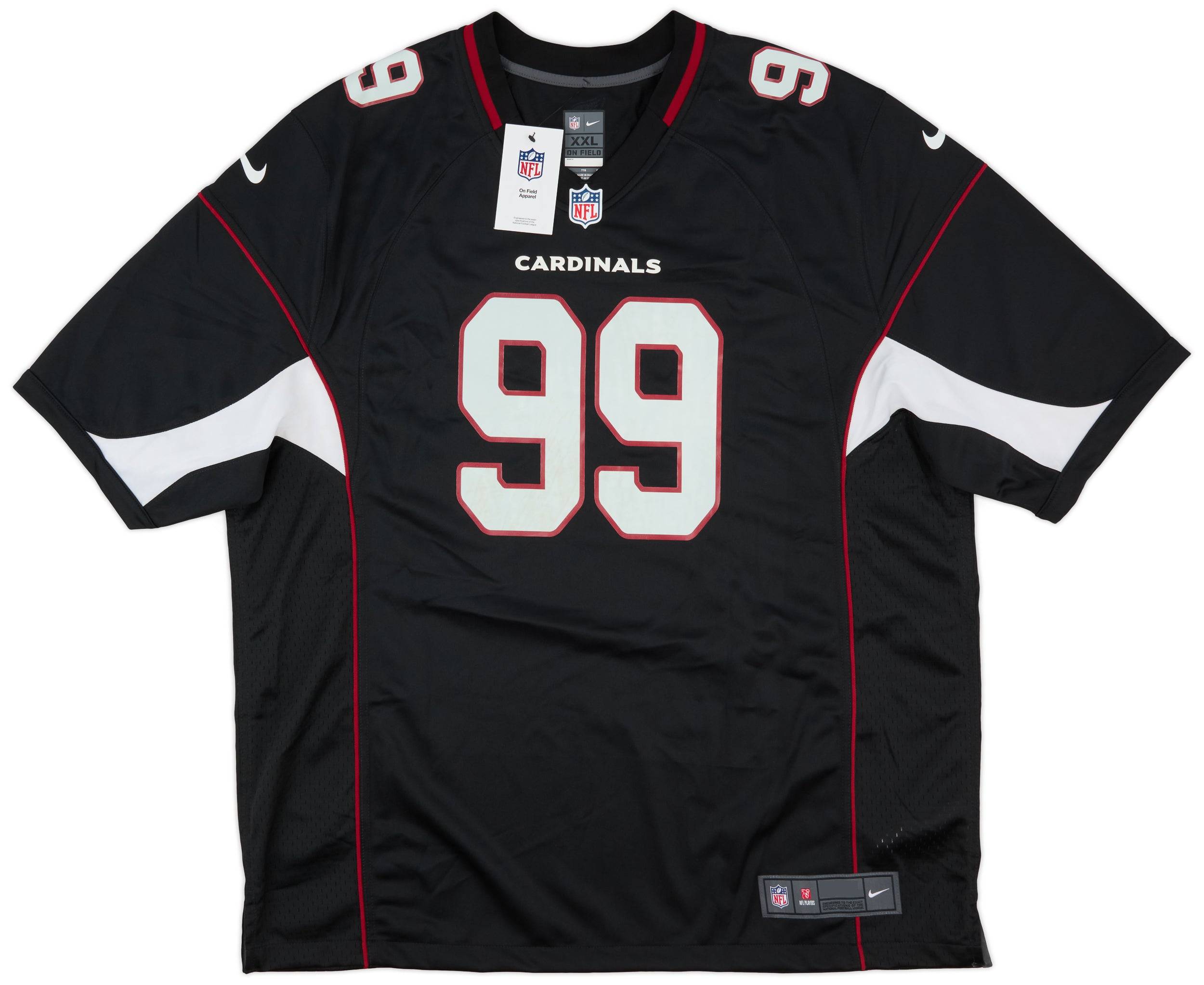 2021 22 Arizona Cardinals Watt 99 Nike Game Jersey Alternate XXL W Tags