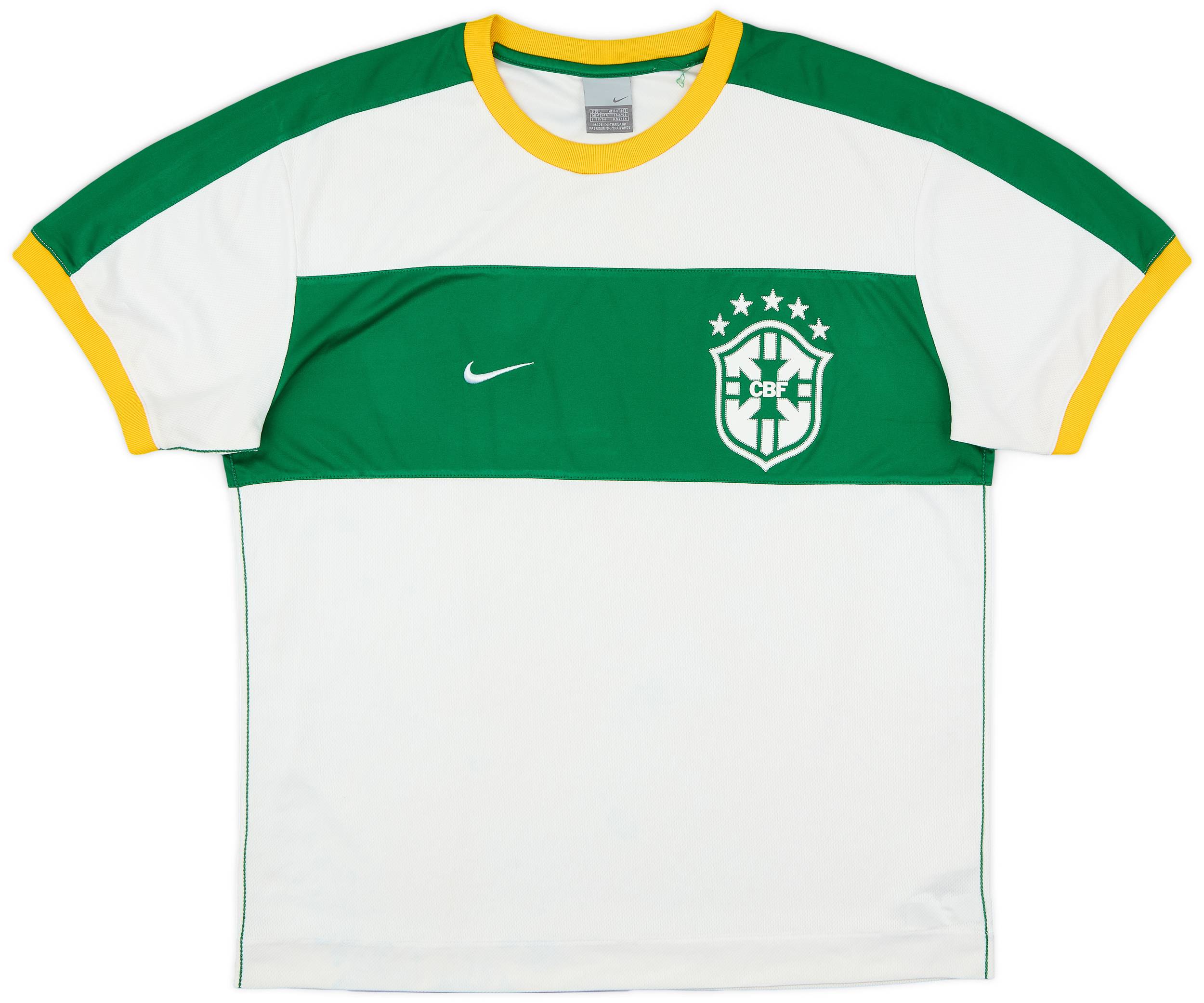 2006-07 Brazil Nike Training Shirt #10 - 6/10 - (L)