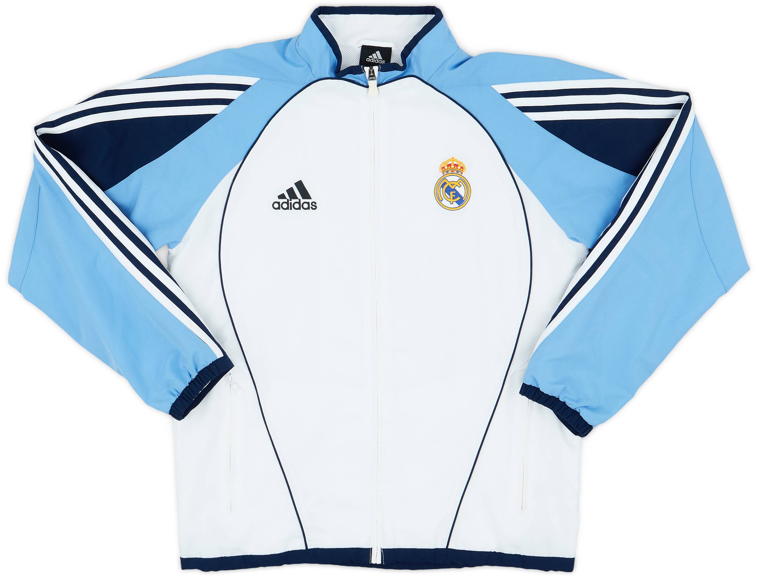 2005-06 Real Madrid adidas Track Jacket - 9/10 - (S)