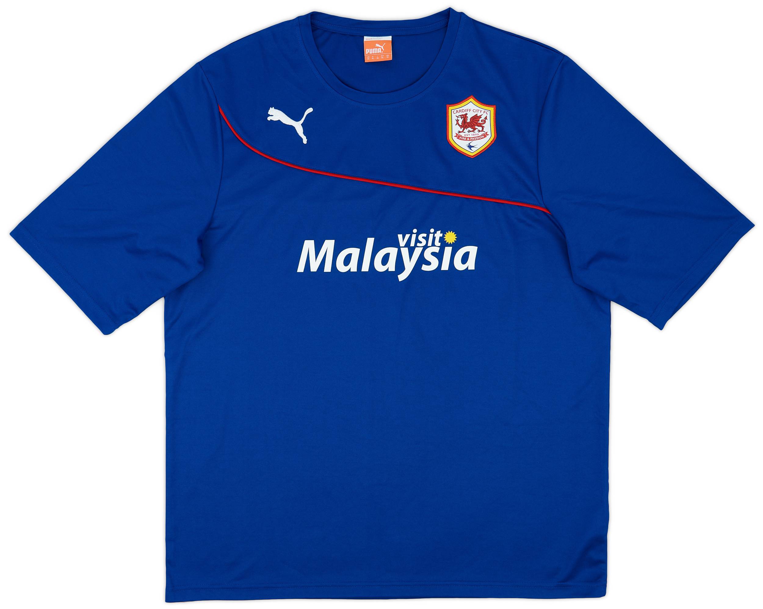2013-14 Cardiff Away Shirt - 9/10 - (XL)