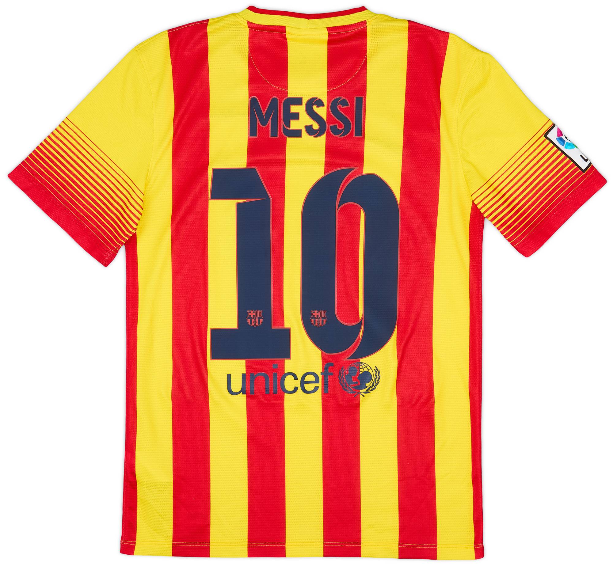 2013-15 Barcelona Away Shirt Messi #10 - 9/10 - (S)