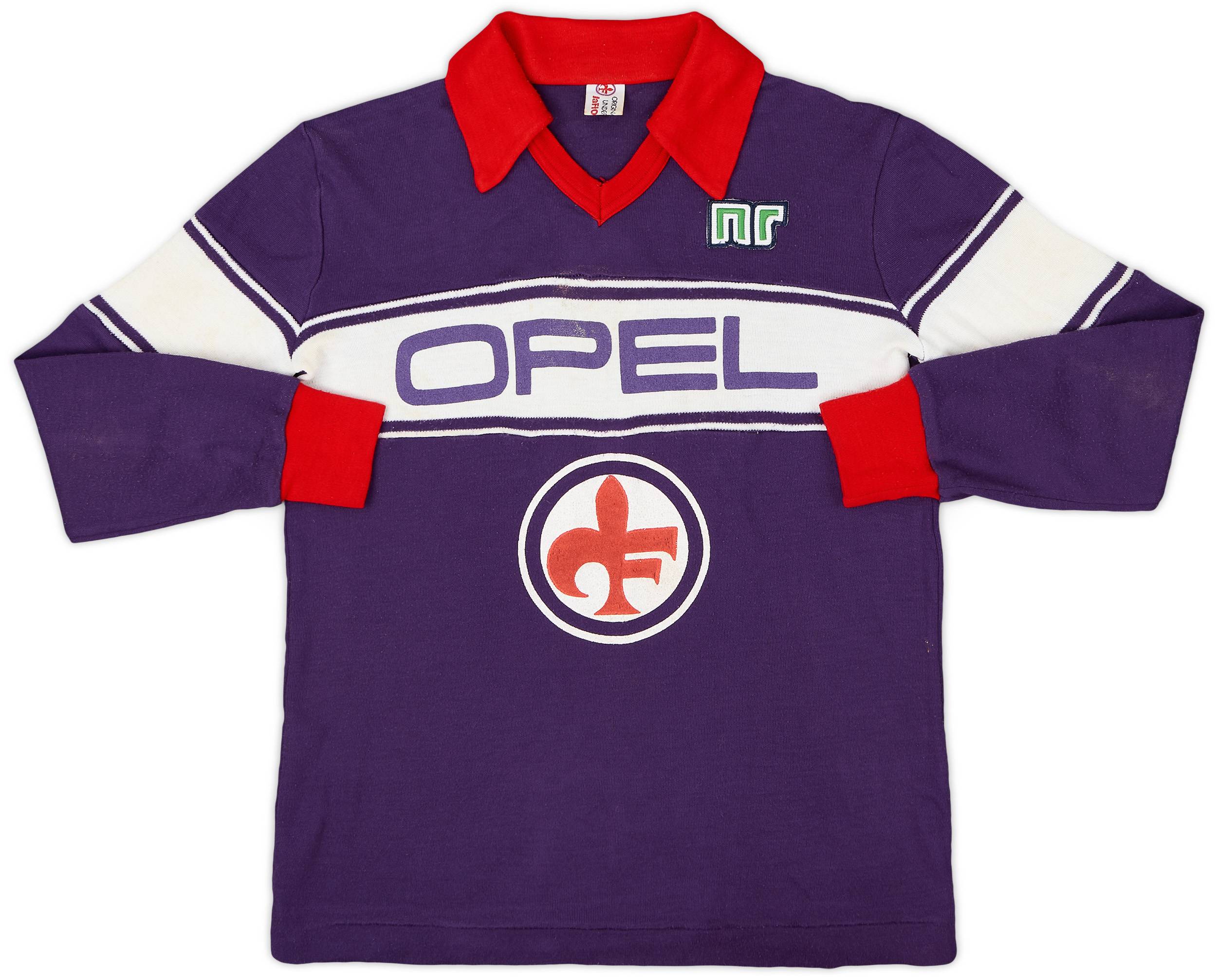 1983-85 Fiorentina Home L/S Shirt - 8/10 - (S)