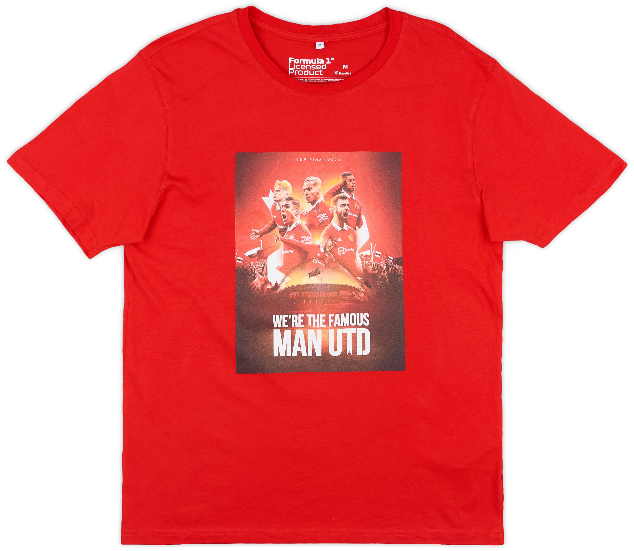 2023 Manchester United FA Cup Final Fan Tee - 9/10 - (M)