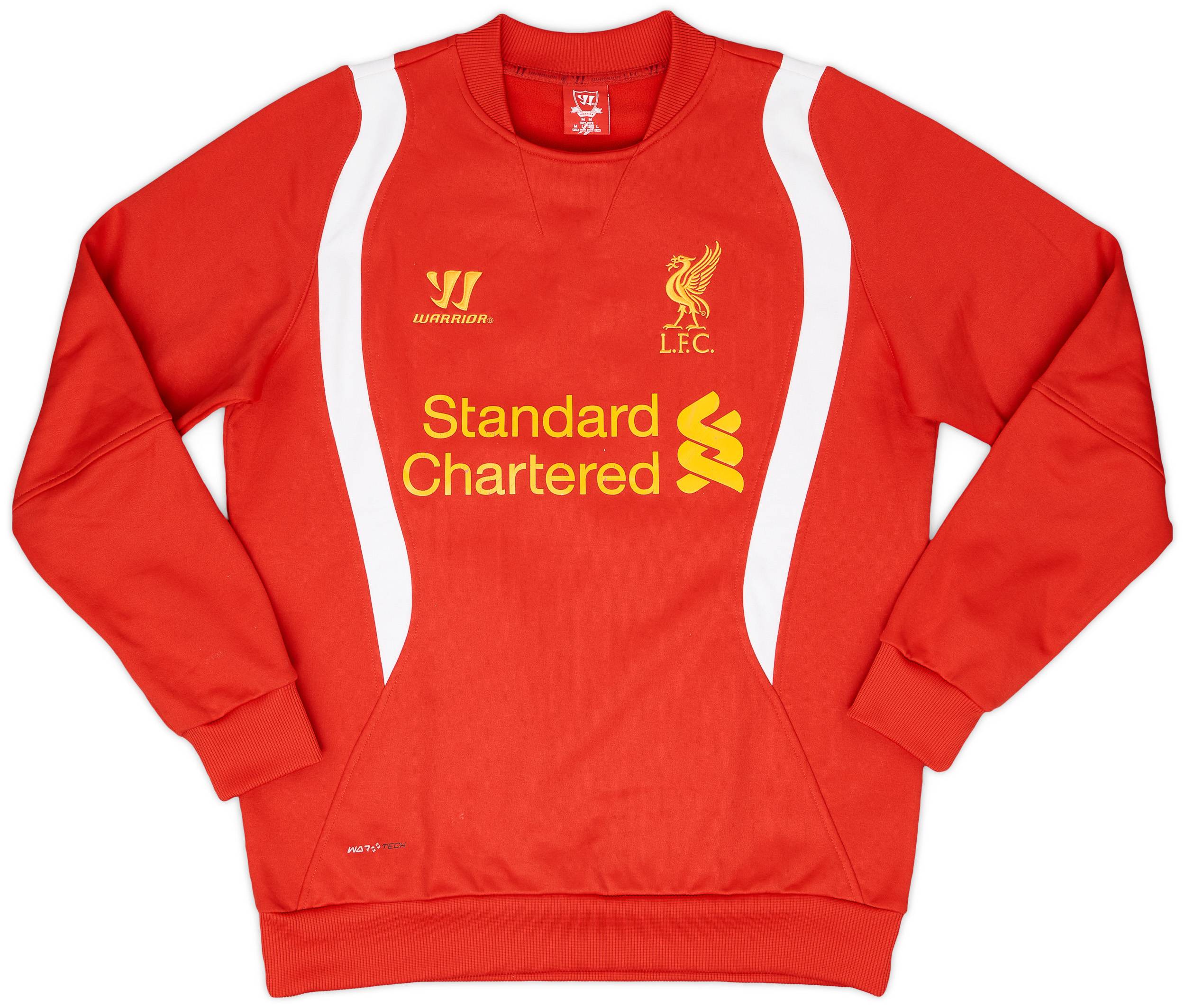 2012-13 Liverpool Warrior Sweat Top - 6/10 - (M)