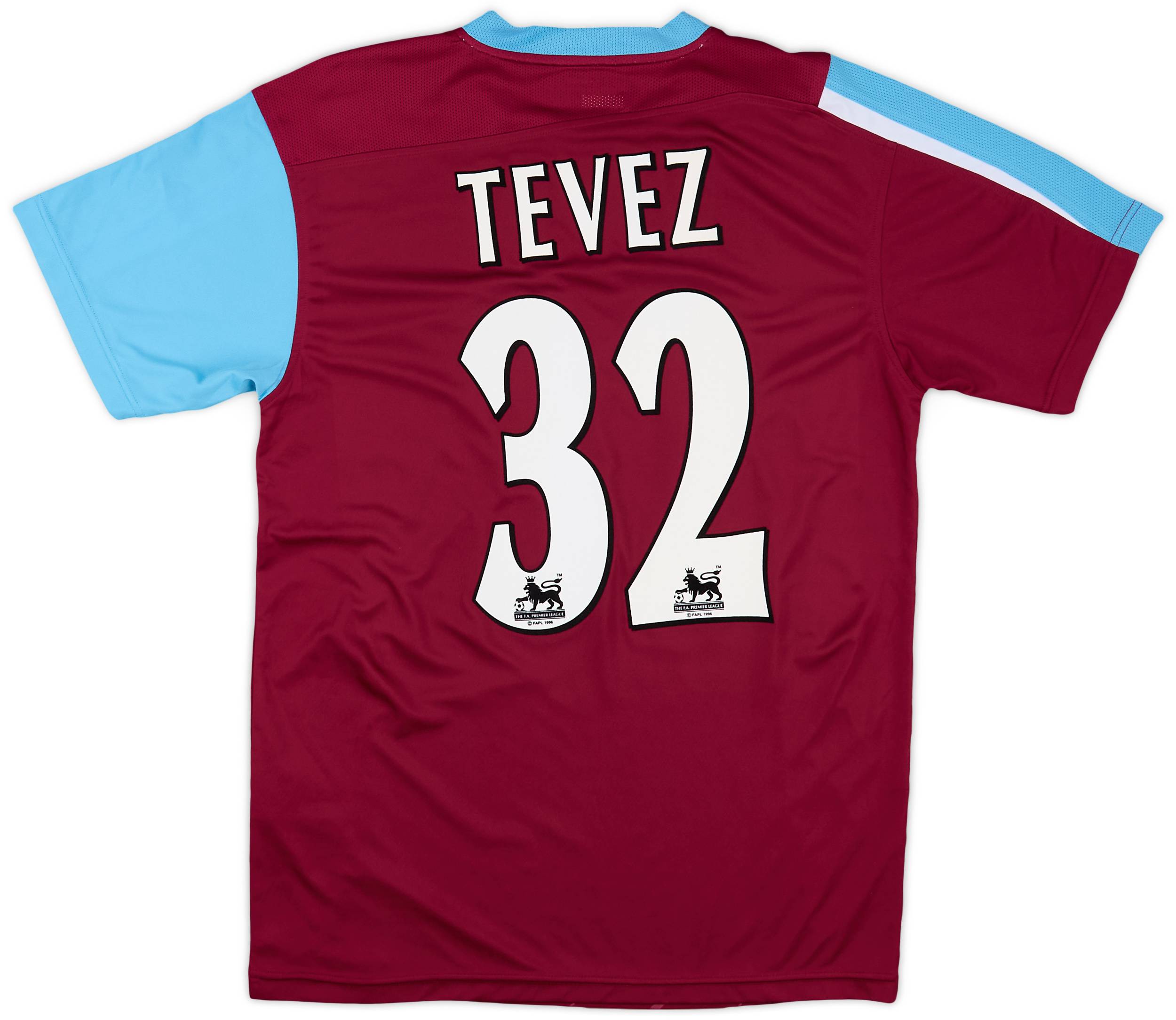 2005-07 West Ham Home Shirt Tevez #32 - 8/10 - (S)