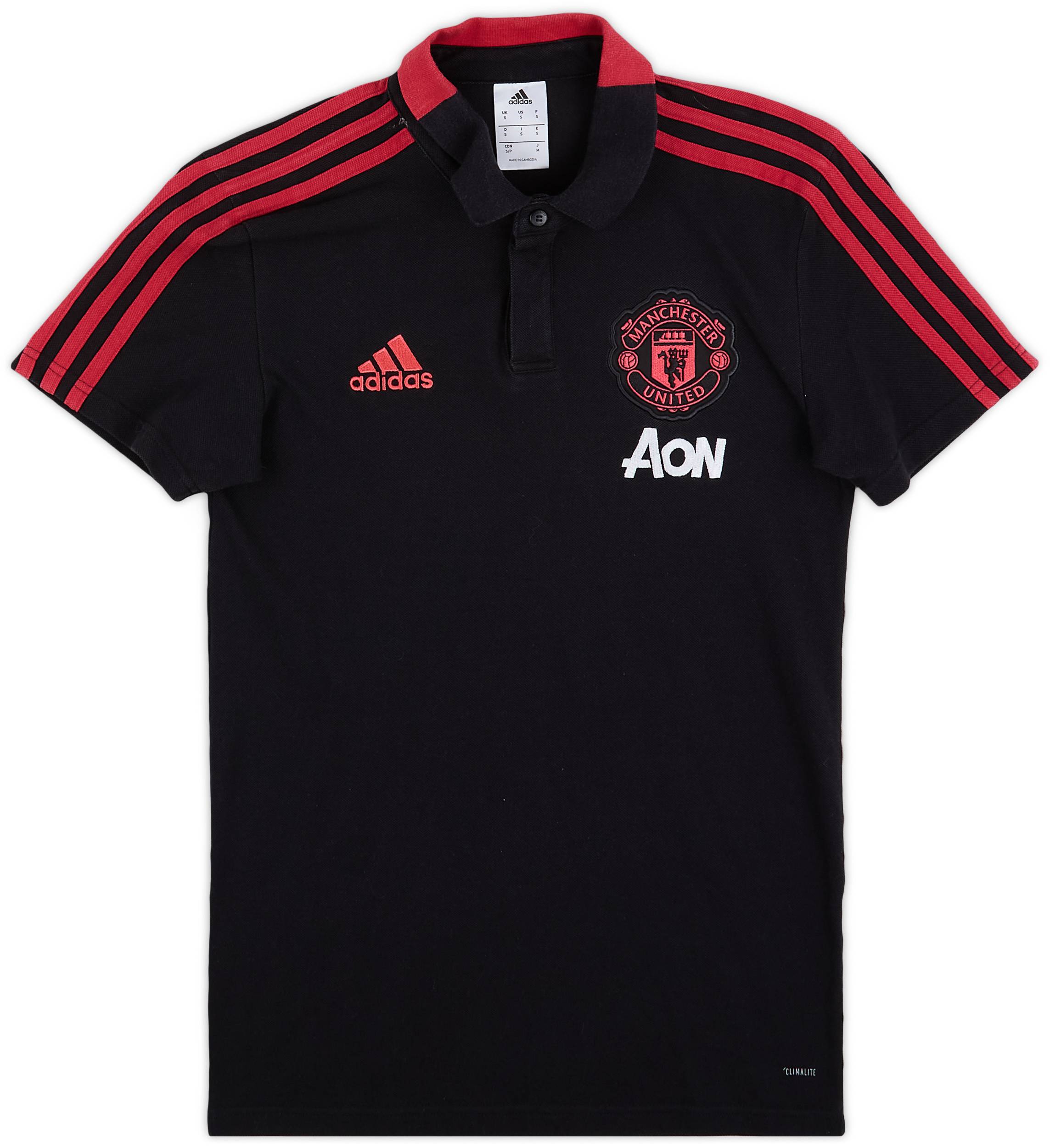 2018-19 Manchester United adidas Polo Shirt - 8/10 - (S)