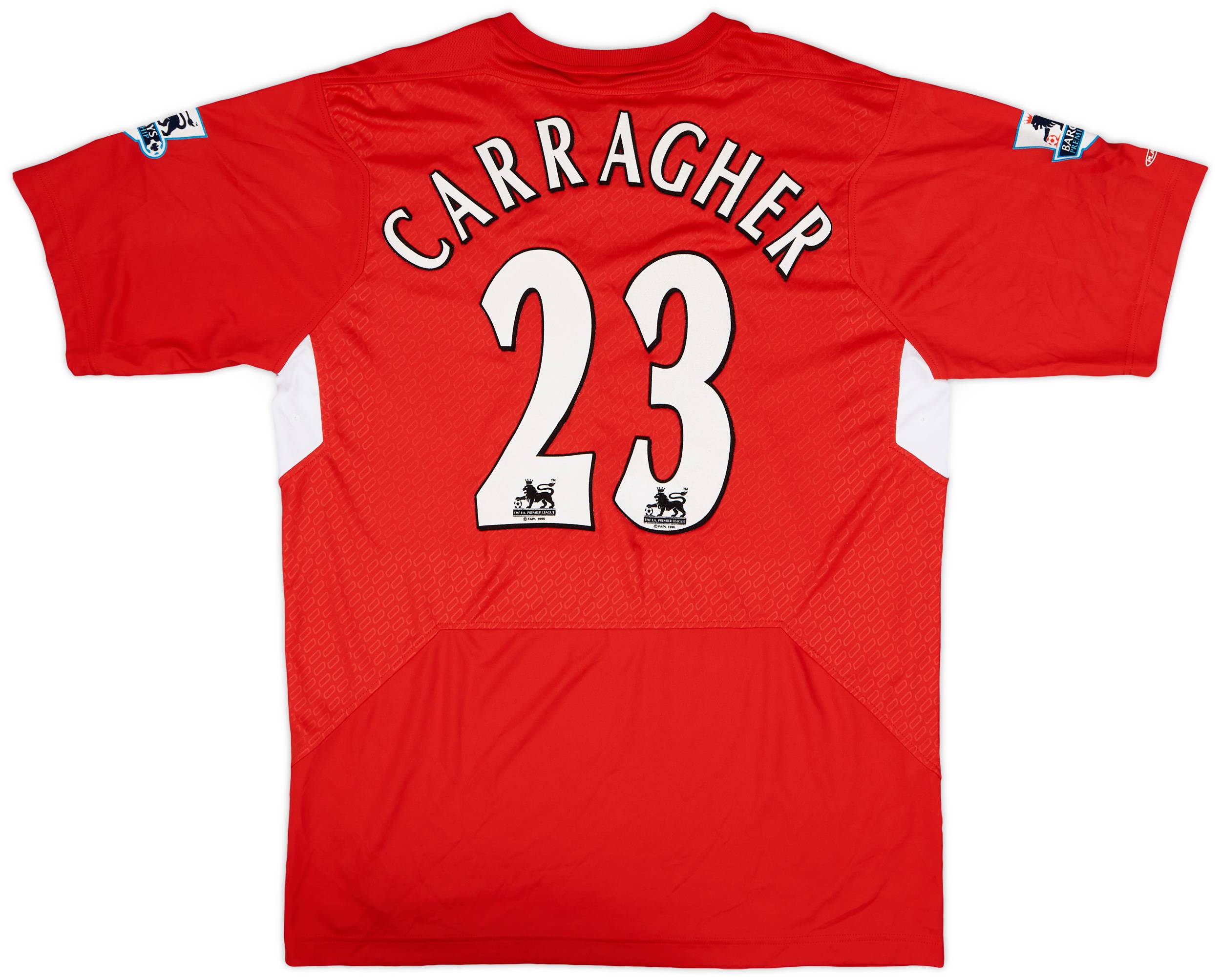 2004-06 Liverpool Home Shirt Carragher #23 - 3/10 - (M)