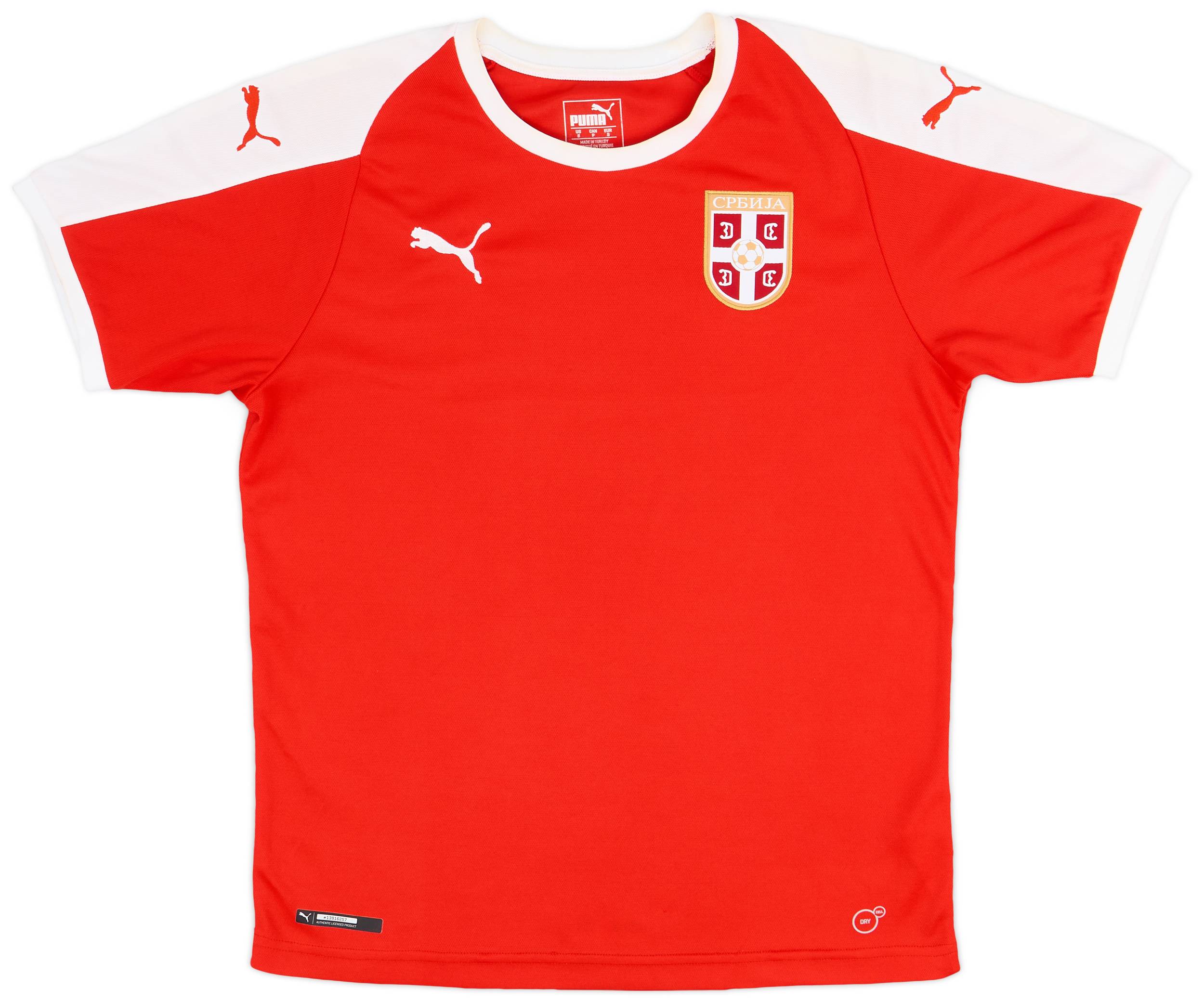 2018-19 Serbia Home Shirt - 8/10 - (S)