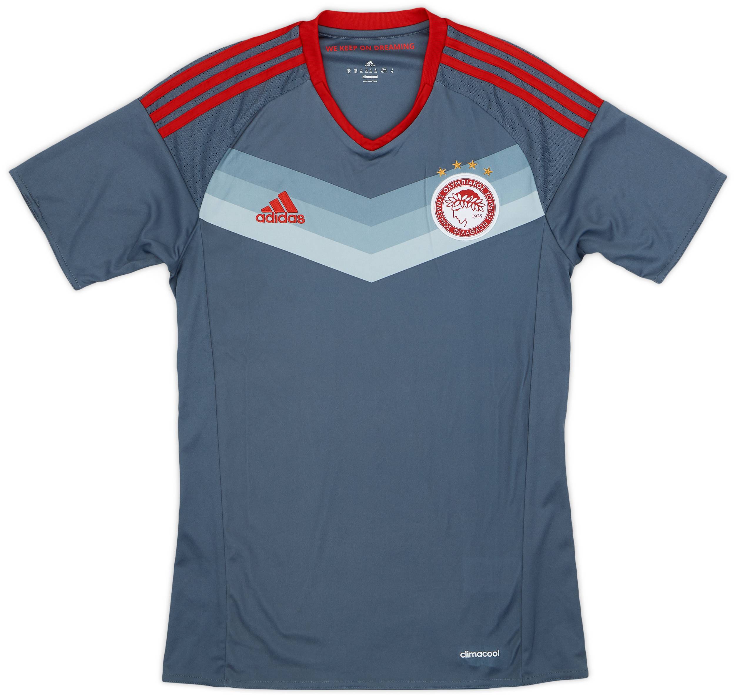 2016-17 Olympiakos Away Shirt - 7/10 - (XS)
