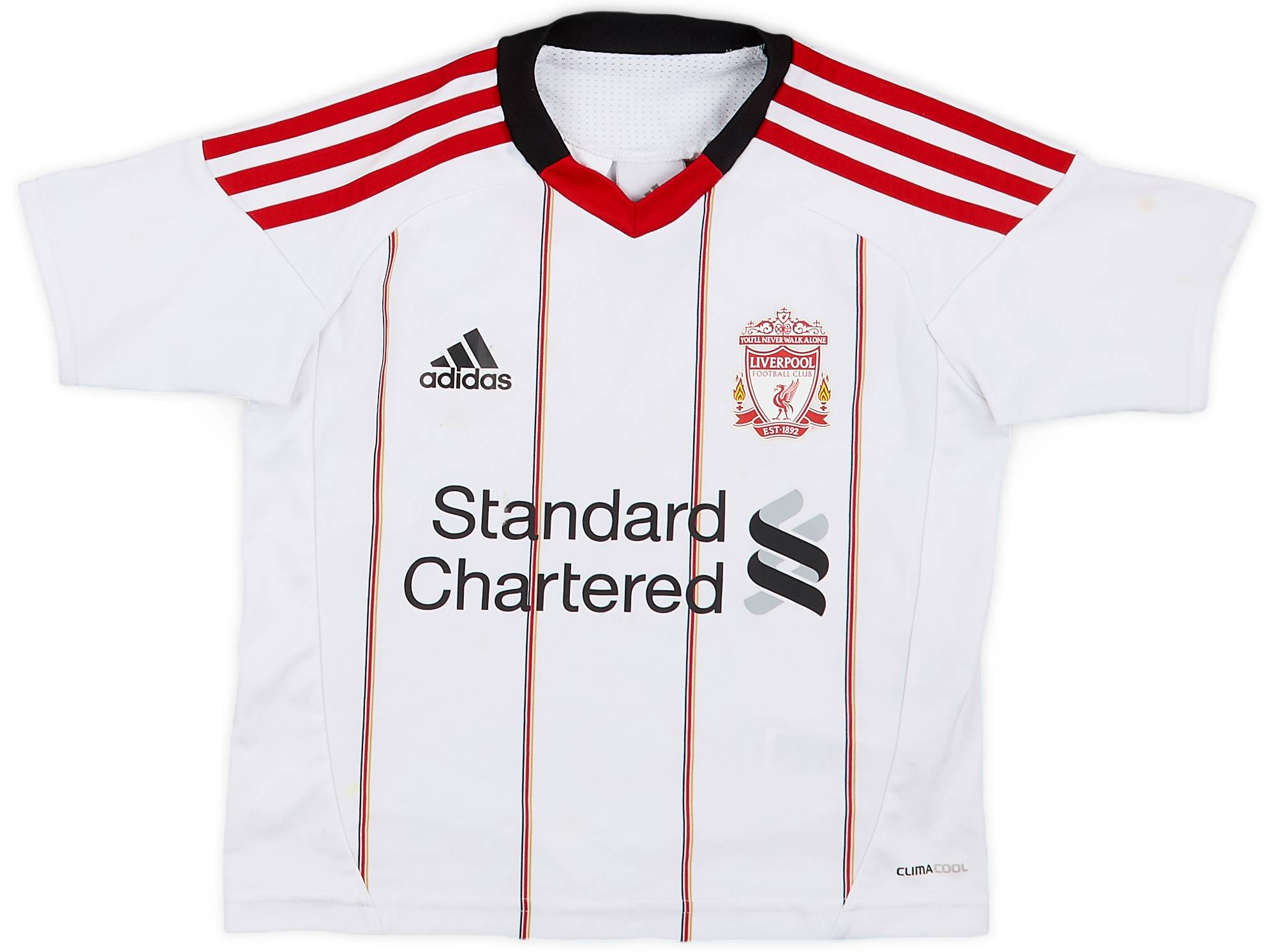 2010-11 Liverpool Away Shirt - 6/10 - (3-4 Years)