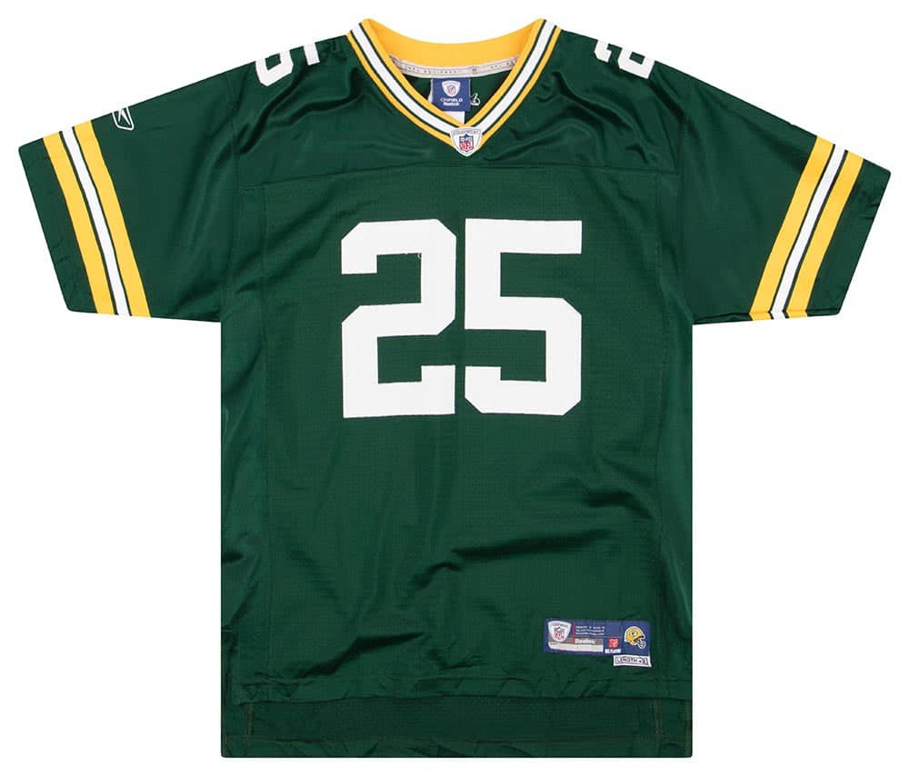 2008-11 Green Bay Packers Grant #25 Reebok Premier Jersey (Home) Y