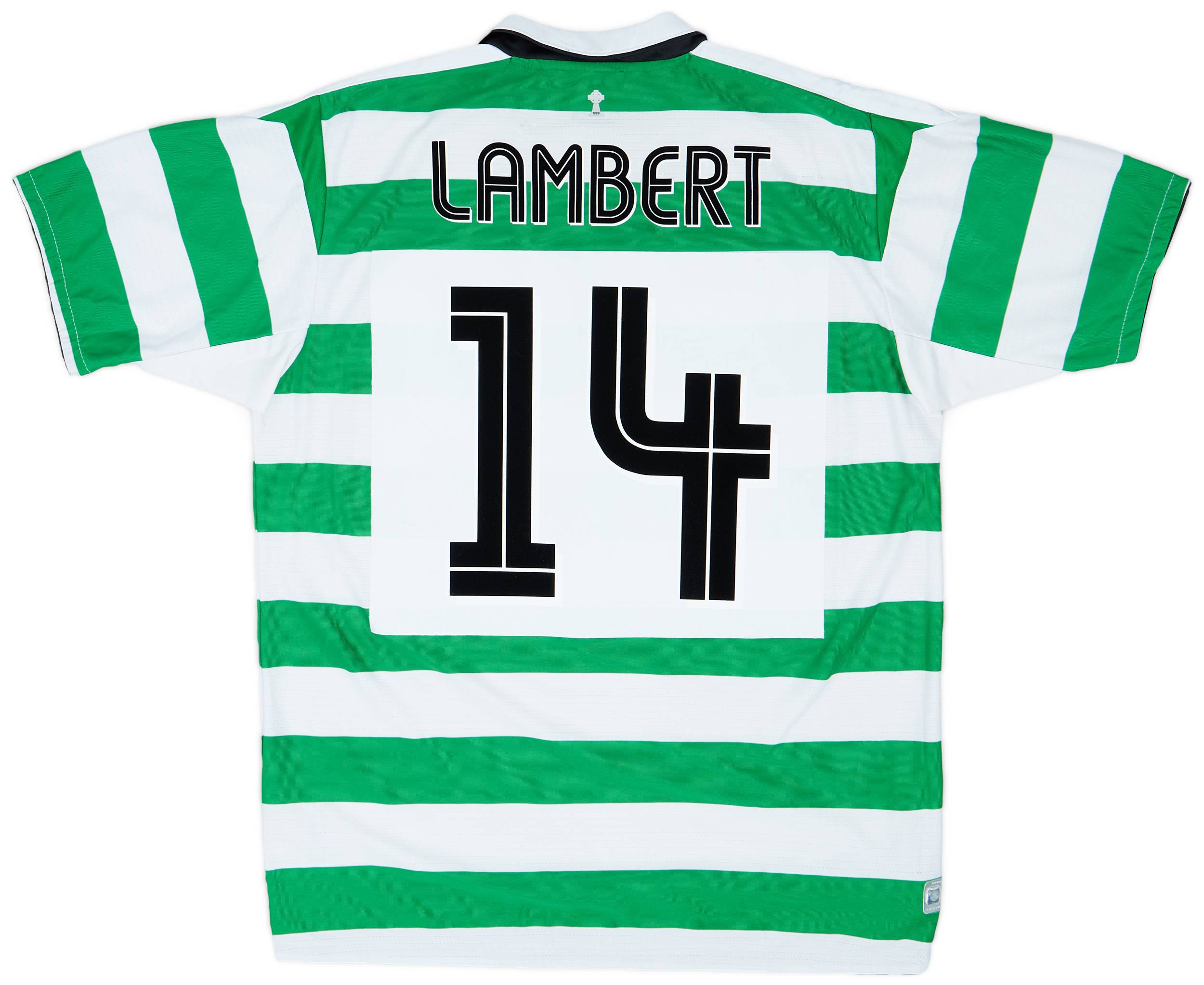 2004-05 Celtic Home Shirt Lambert #14 - 9/10 - (L)
