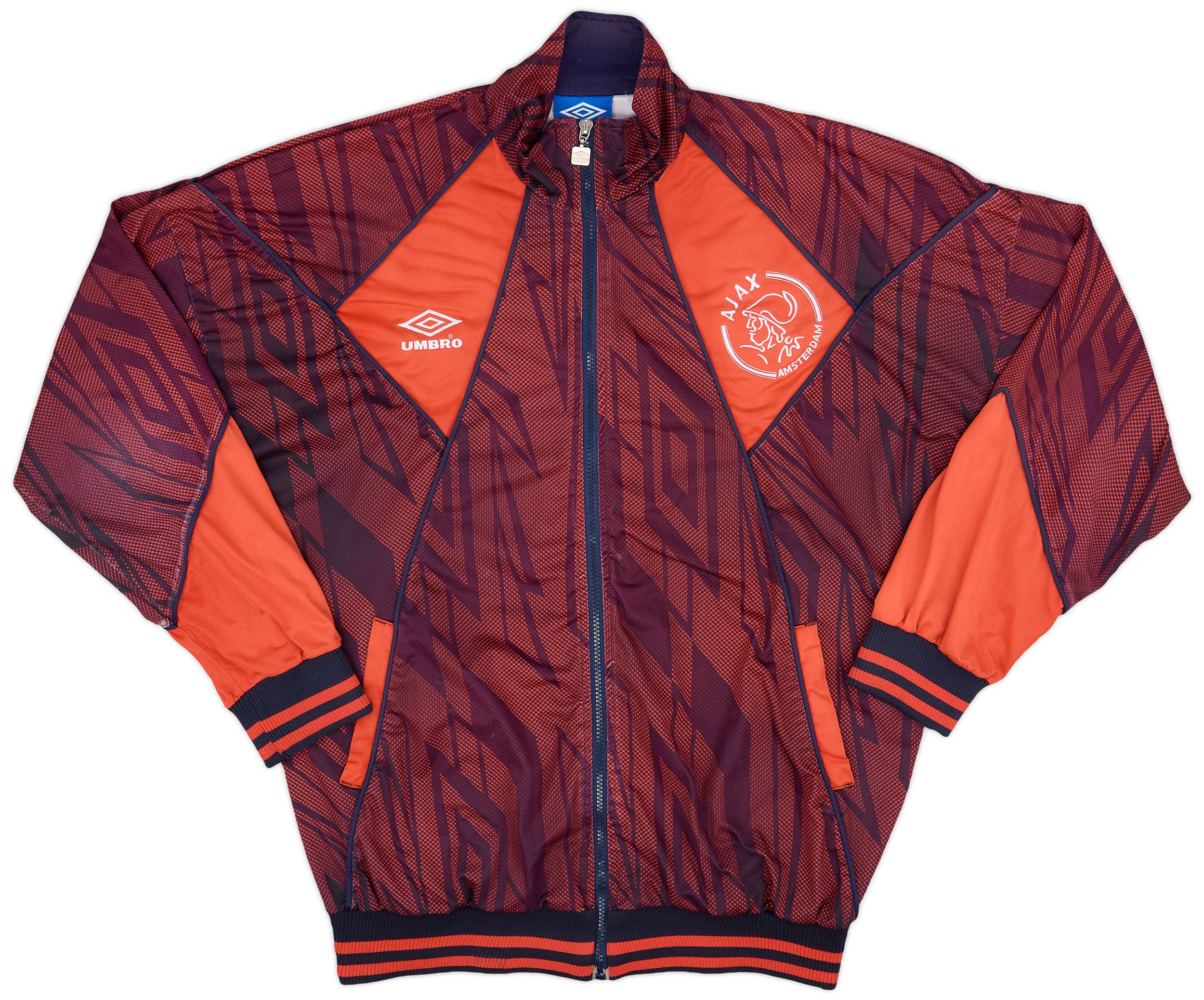 1994-95 Ajax Umbro Track Jacket - 9/10 - (XL) 1994-95 Ajax Umbro Track Jacket - 9/10 - (XL)