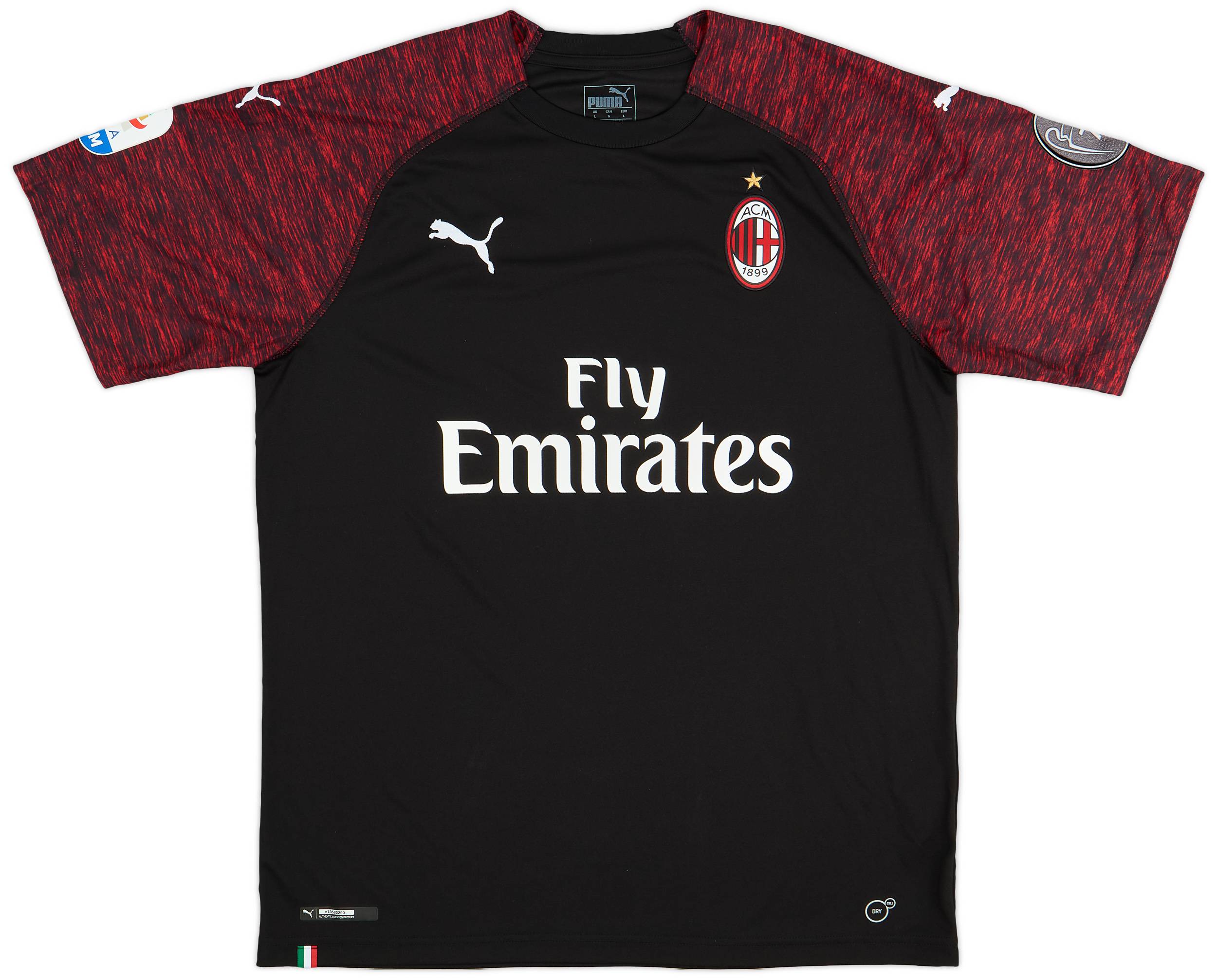 2018-19 AC Milan Third Shirt - 10/10 - (L)