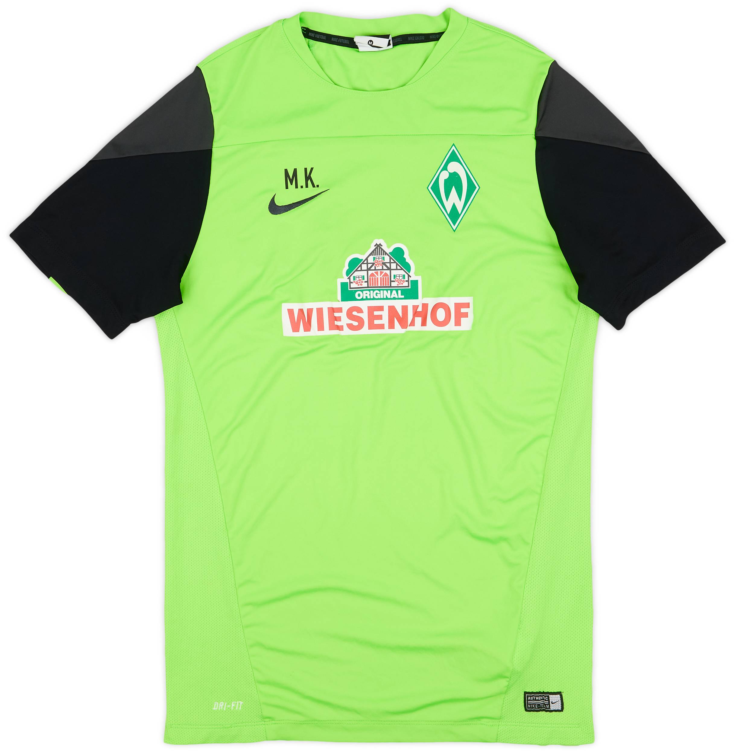 2015-16 Werder Bremen Staff Issue Nike Training Shirt #MK - 5/10 - (M)