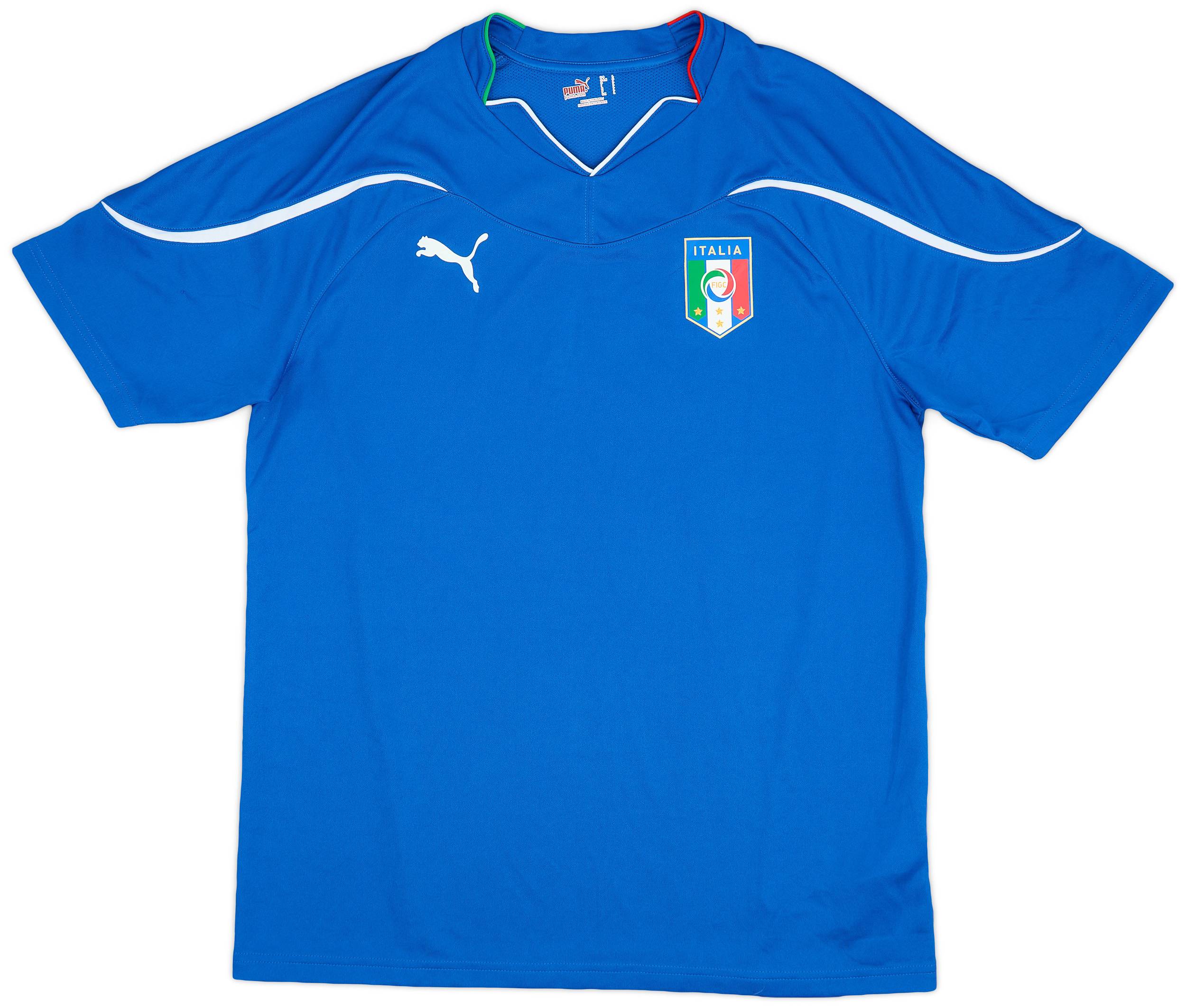 2010-12 Italy Basic Home Shirt - 9/10 - (L)
