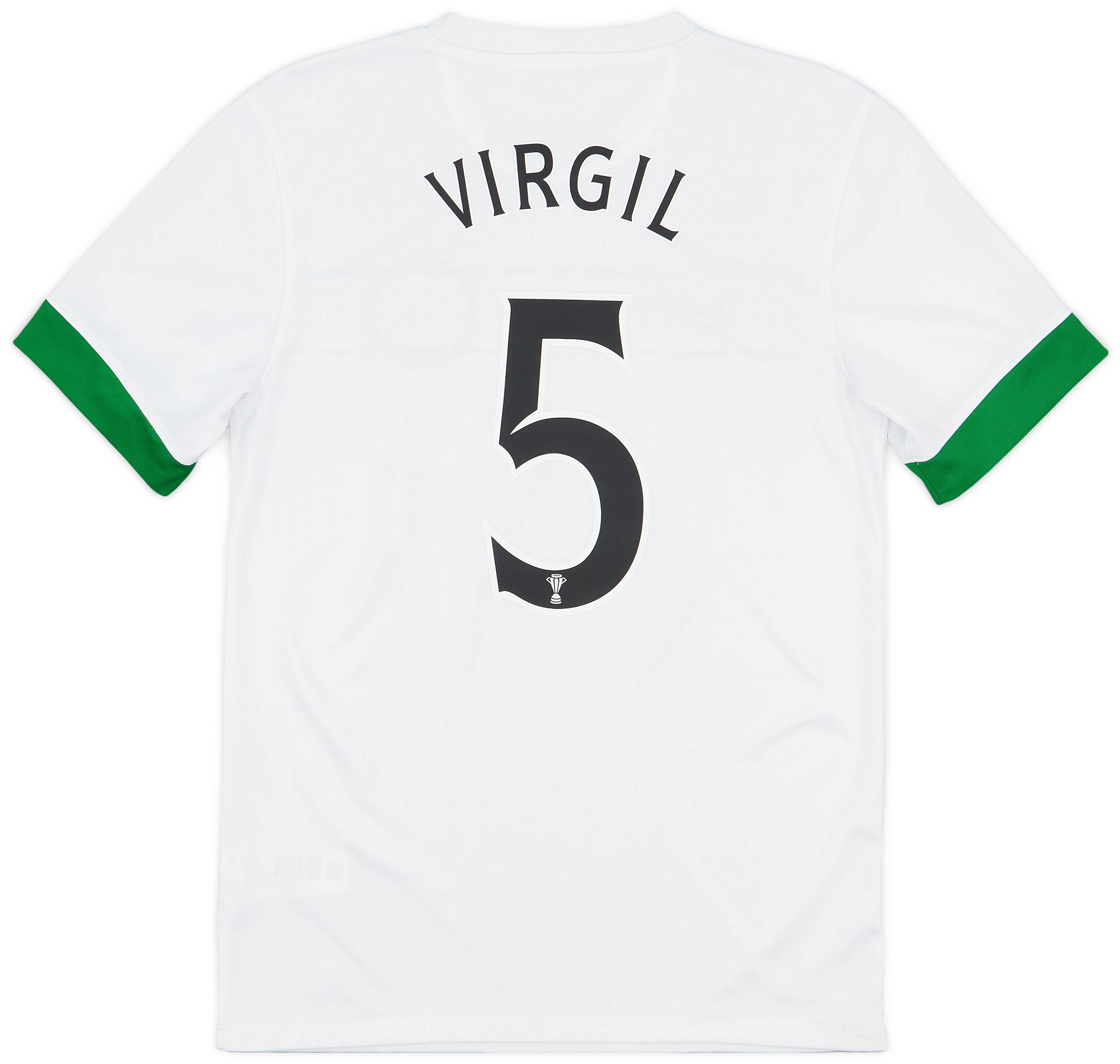2014-15 Celtic European Third Shirt Virgil #5 - 8/10 - (S)