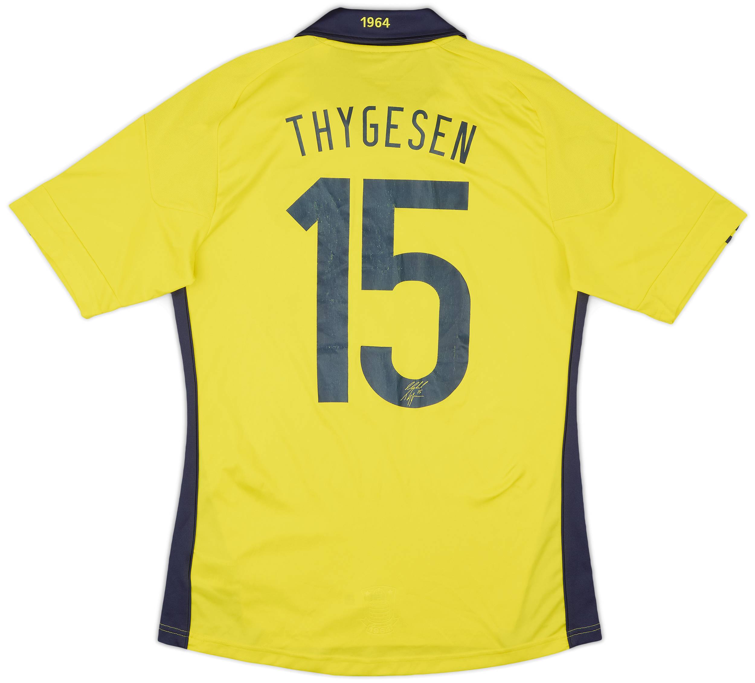2010-12 Brondby Home Shirt Thygesen #15 - 4/10 - (M)