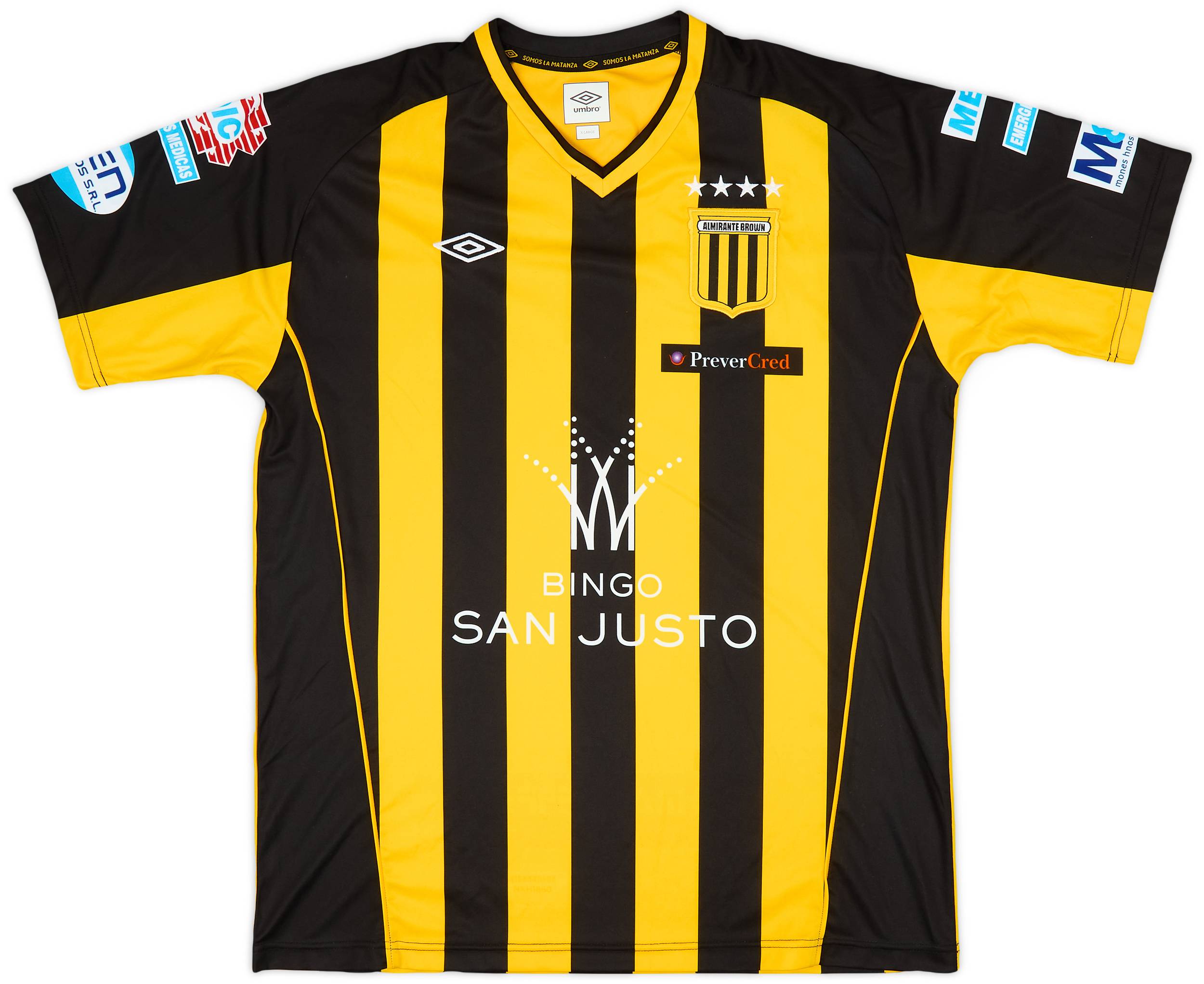2011-12 Almirante Brown Home Shirt - 7/10 - (XL)