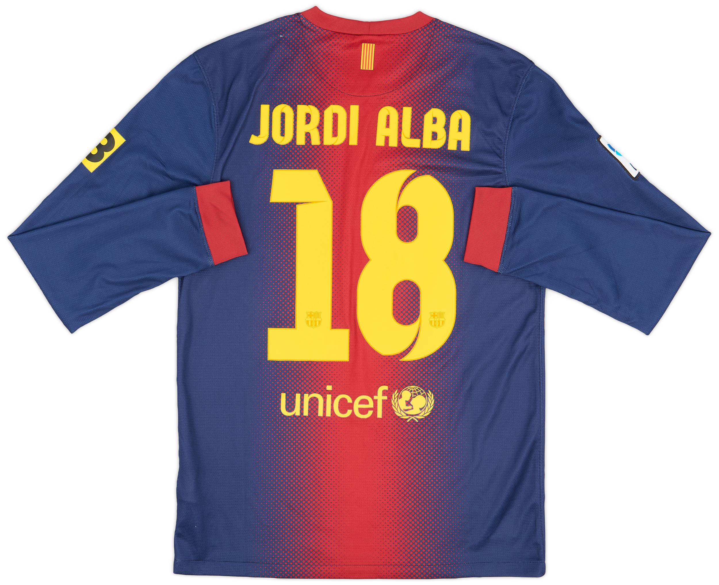 FCバルセロナ JORDI ALBA 18番 ユニフォーム FCバルセロナ JORDI ALBA 18番 ユニフォーム FCバルセロナ JORDI
