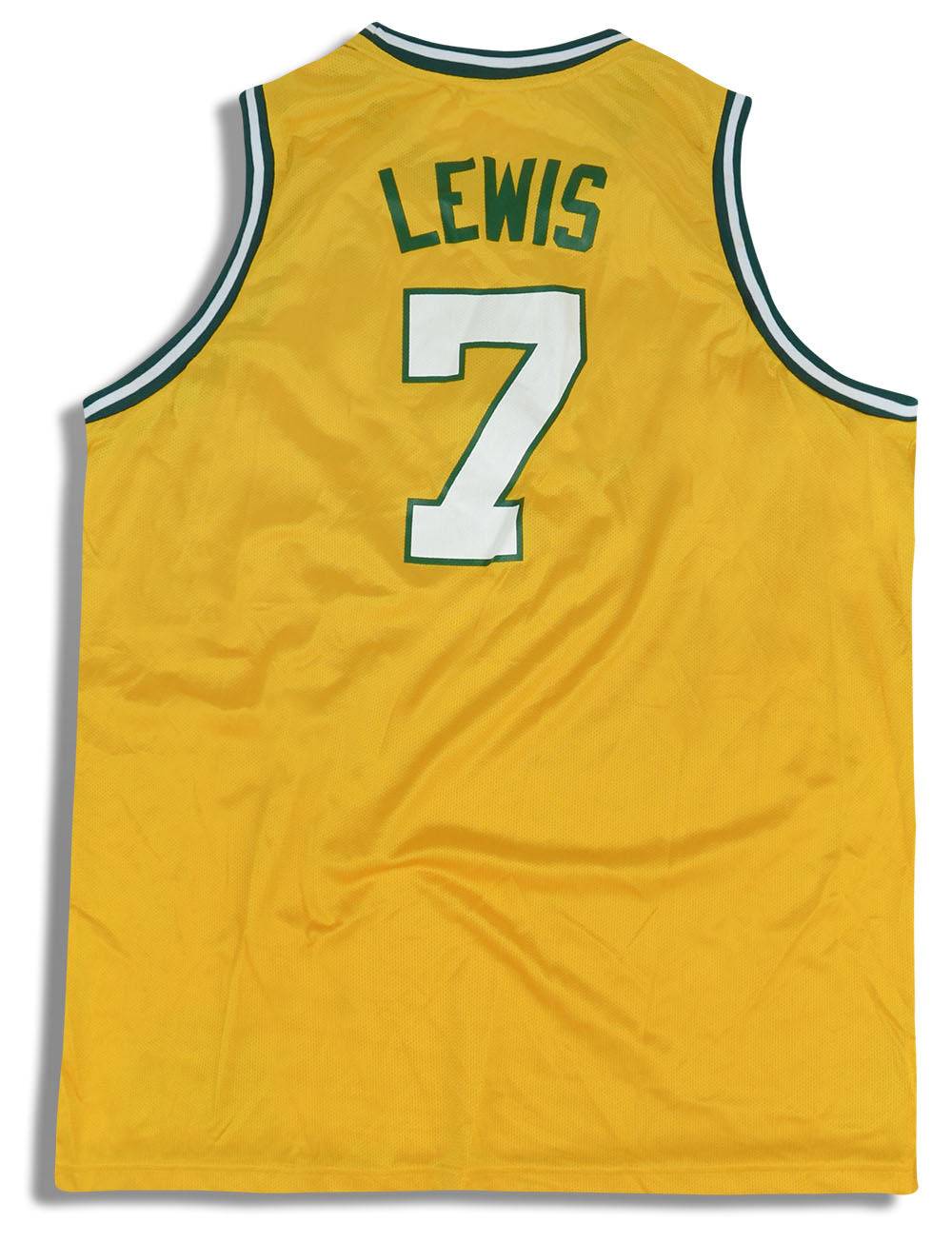 50%OFF Seattle 1969-70 Supersonics Hardwood Reebok #7 Lewis ウェア