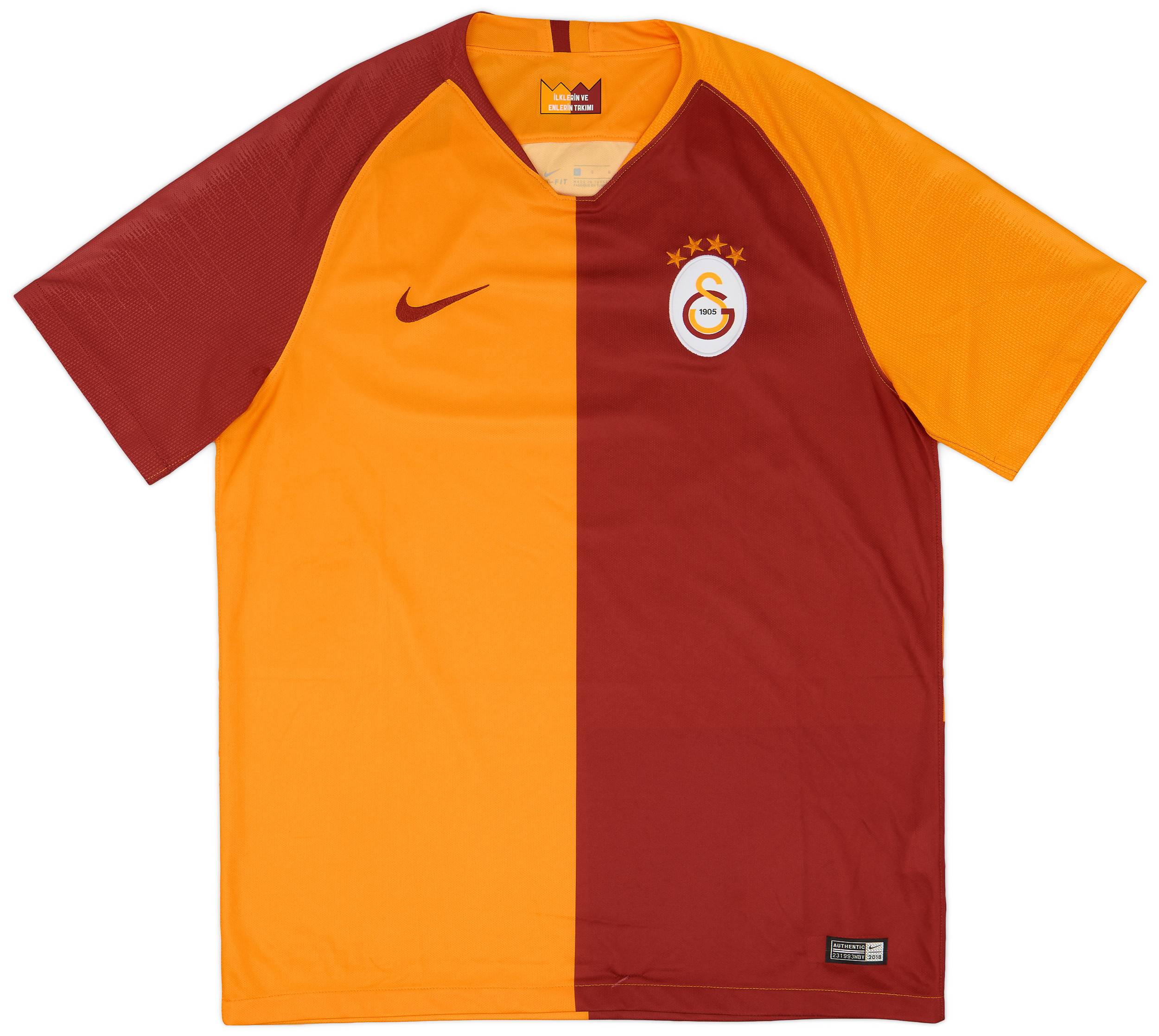 2018-19 Galatasaray Home Shirt - 9/10 - (L)