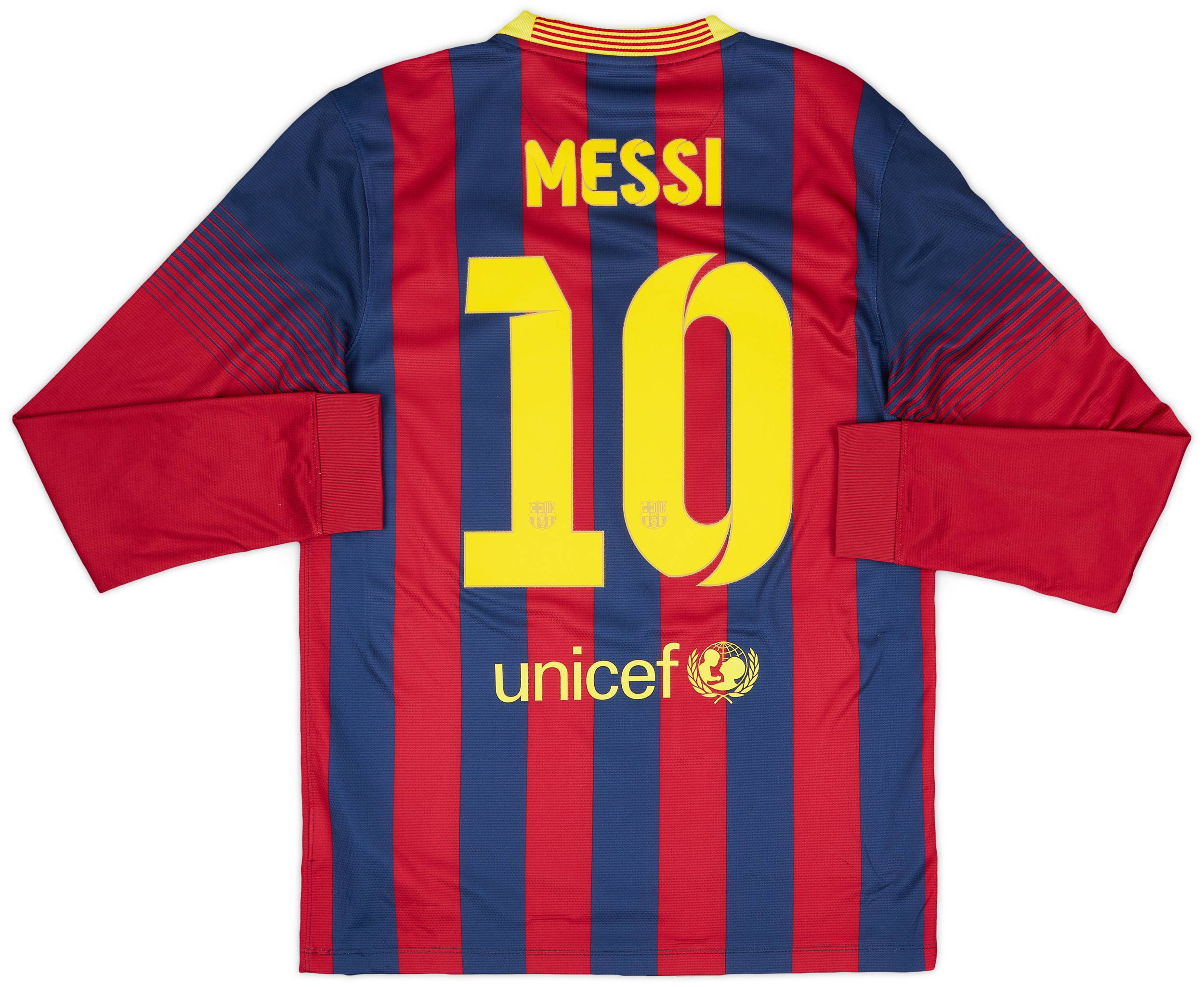 FC Barcelona Messi 10 スーペルコパ シャツ Lionel Leo Messi #10 FC Barcelona Football Shirt M Trikot