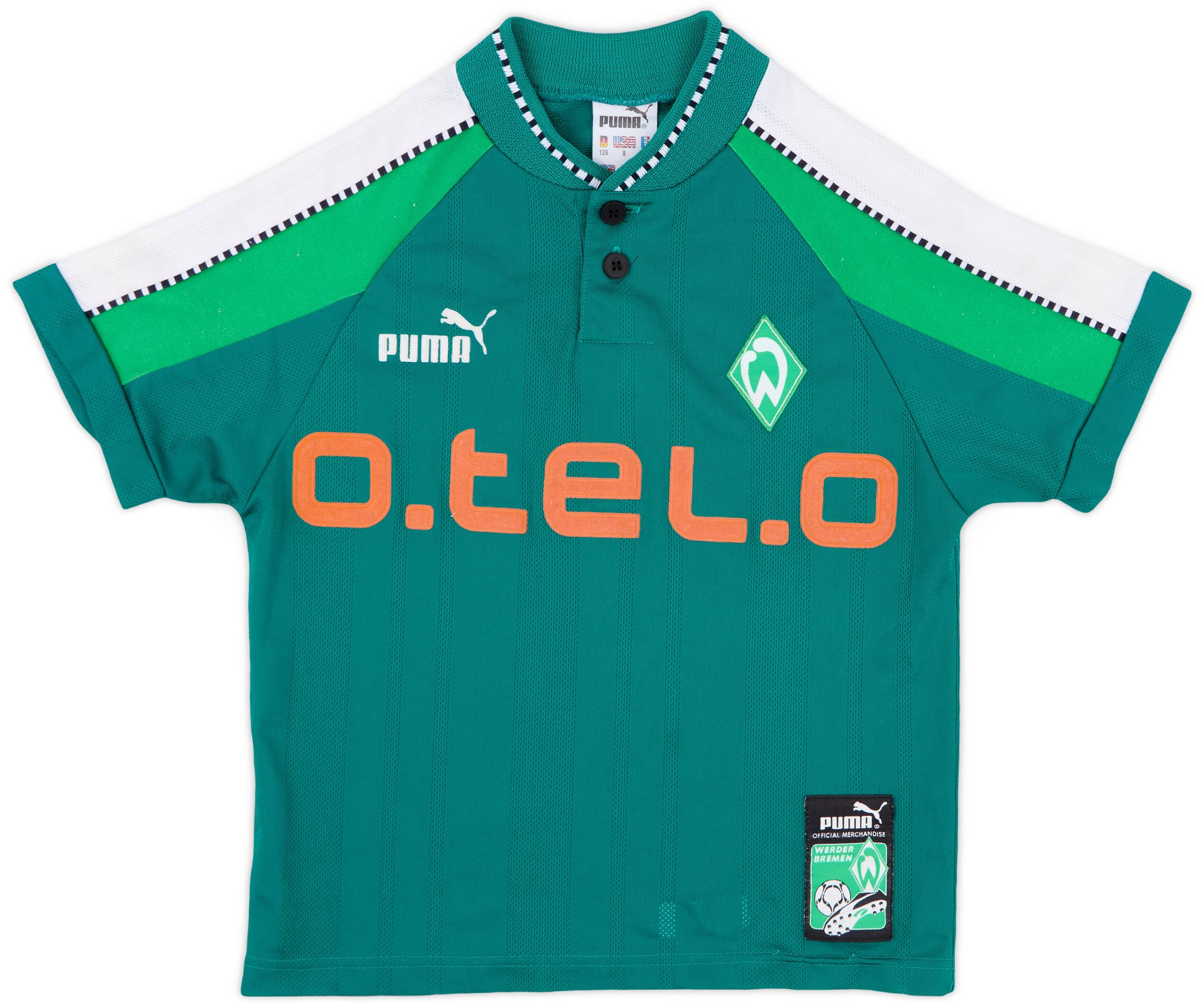 1997-99 Werder Bremen Home Shirt - 8/10 - (XS.Boys)
