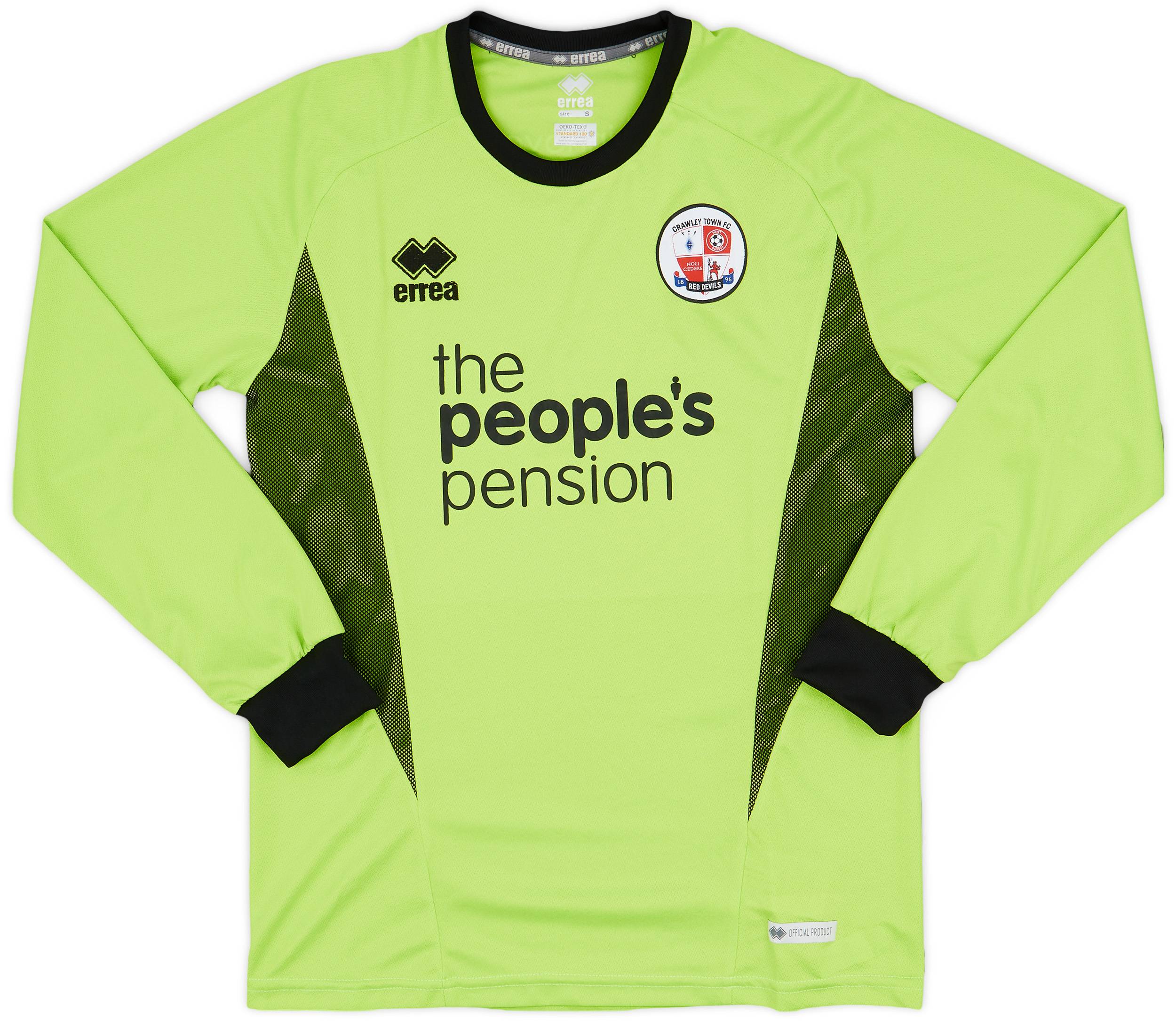 2020-21 Crawley GK Shirt - 9/10 - (S)