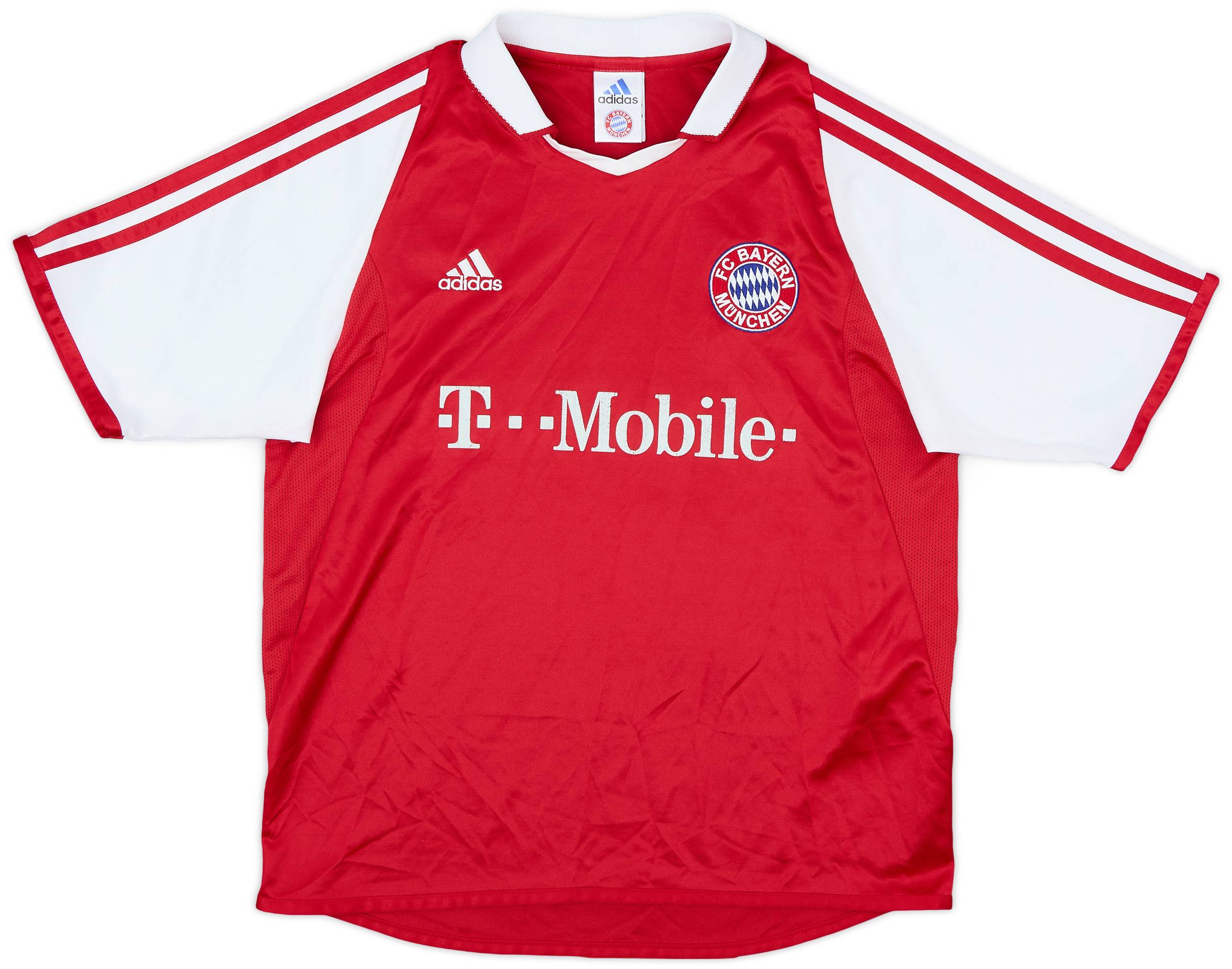 2003-04 Bayern Munich Home Shirt - 6/10 - (L.Boys)
