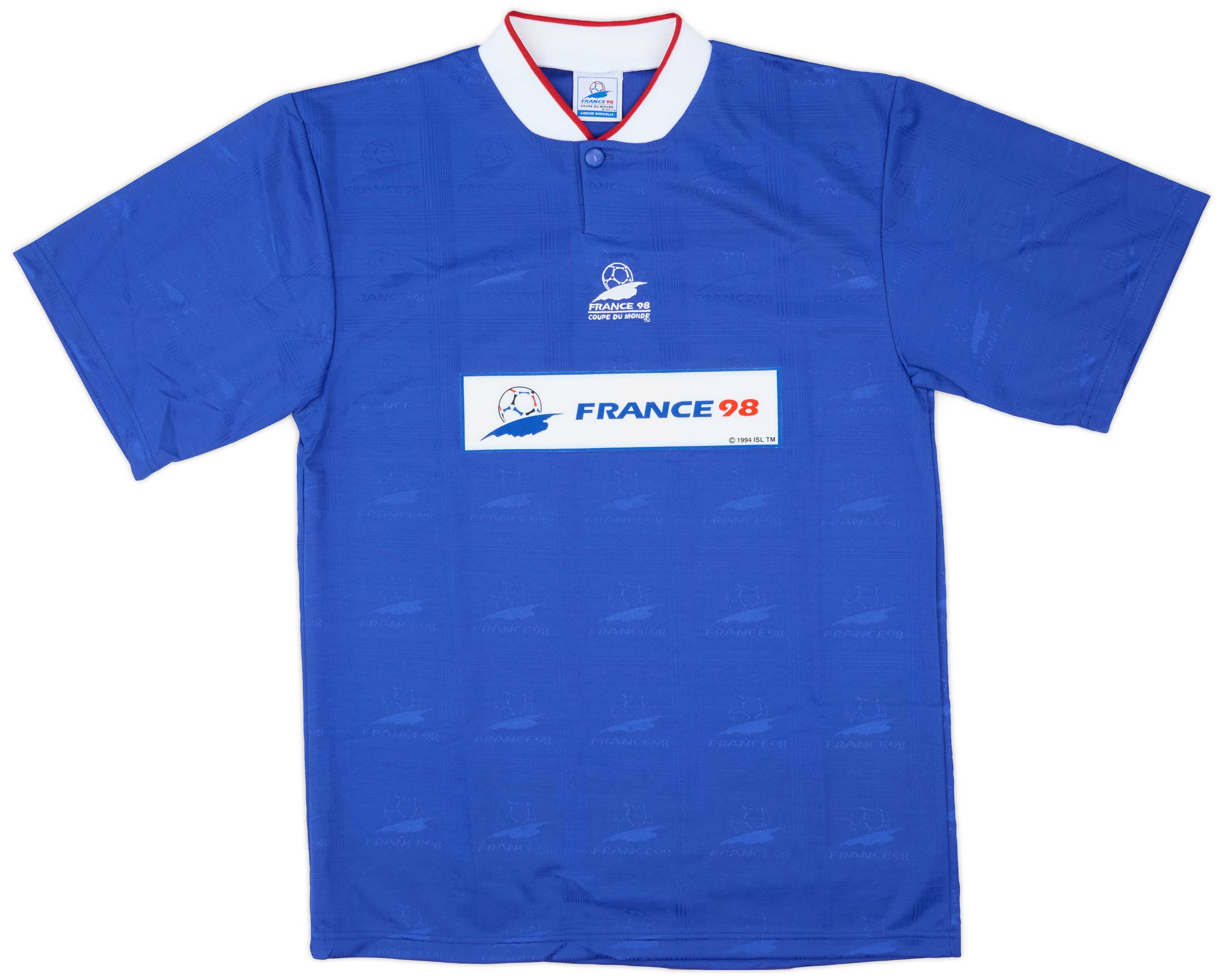 1998 France World Cup Training Shirt - 8/10 - (M)