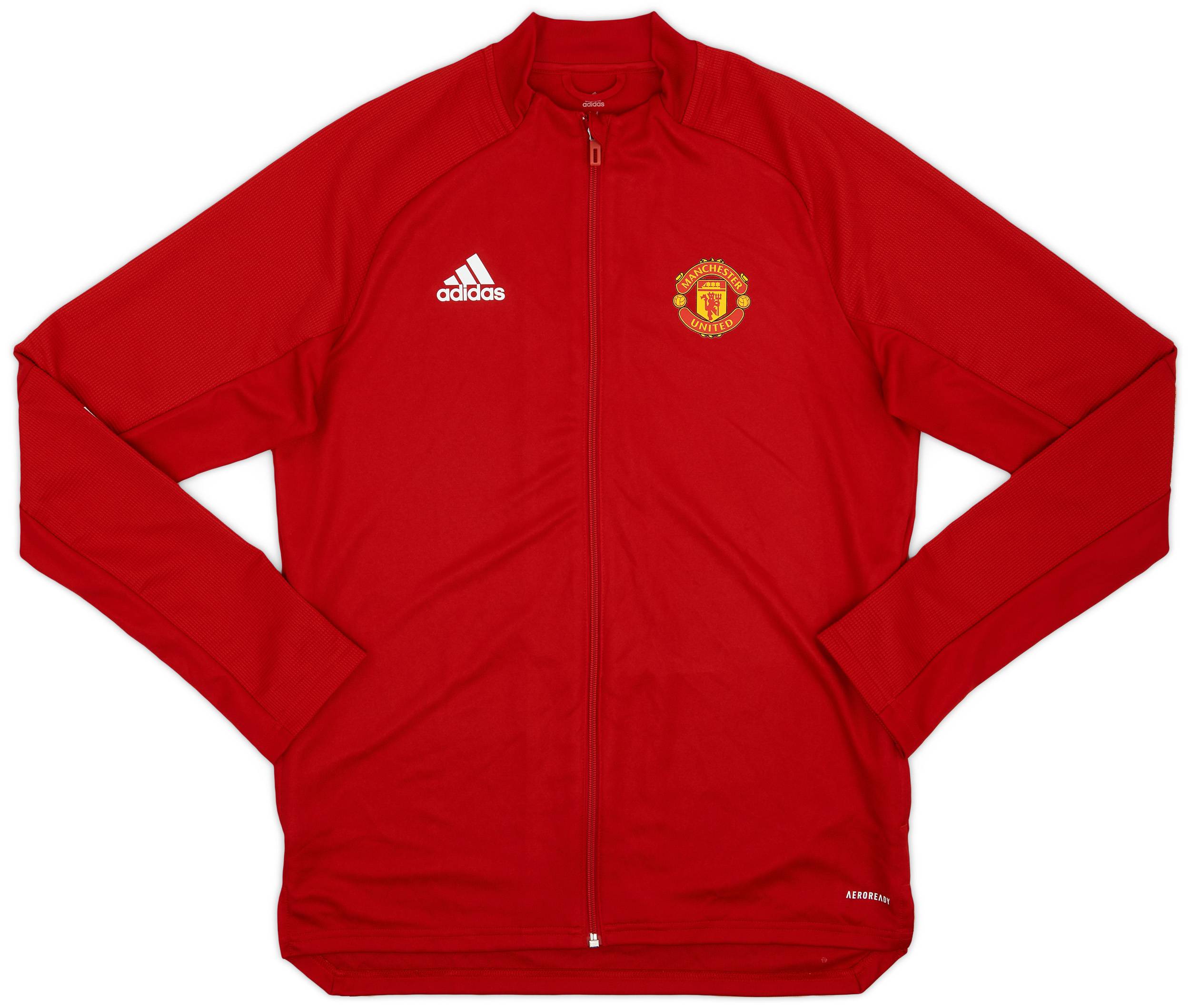 2020-21 Manchester United adidas Track Jacket - 9/10 - (M)