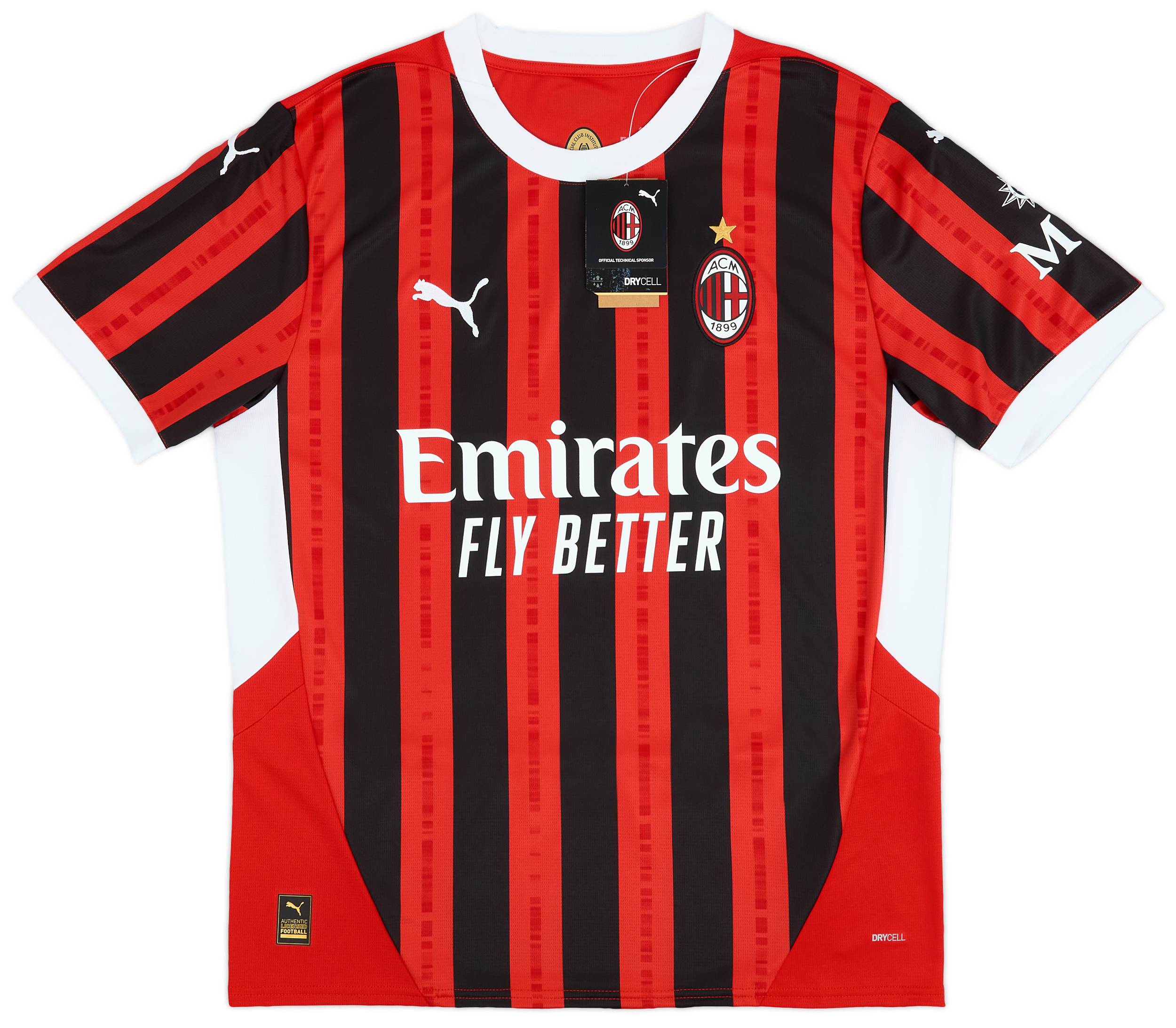 2024-25 AC Milan Home Shirt
