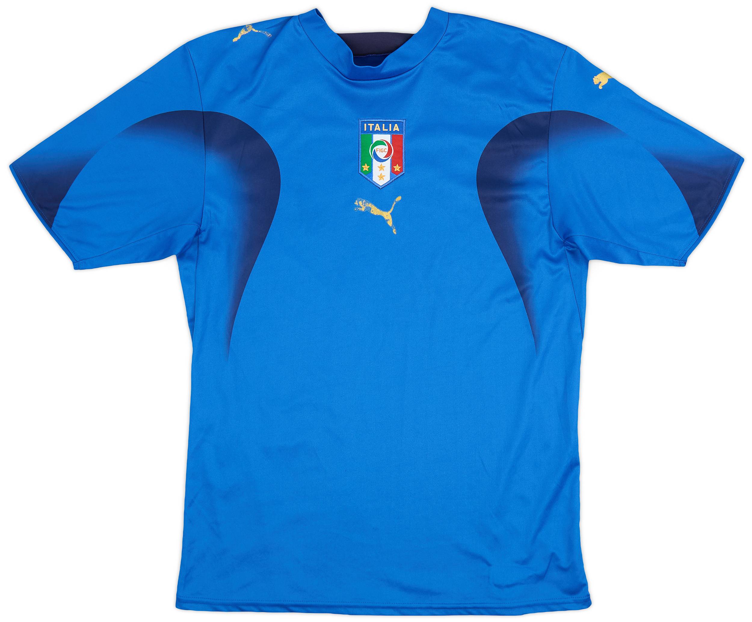 2006 Italy Basic Home Shirt - 5/10 - (S)