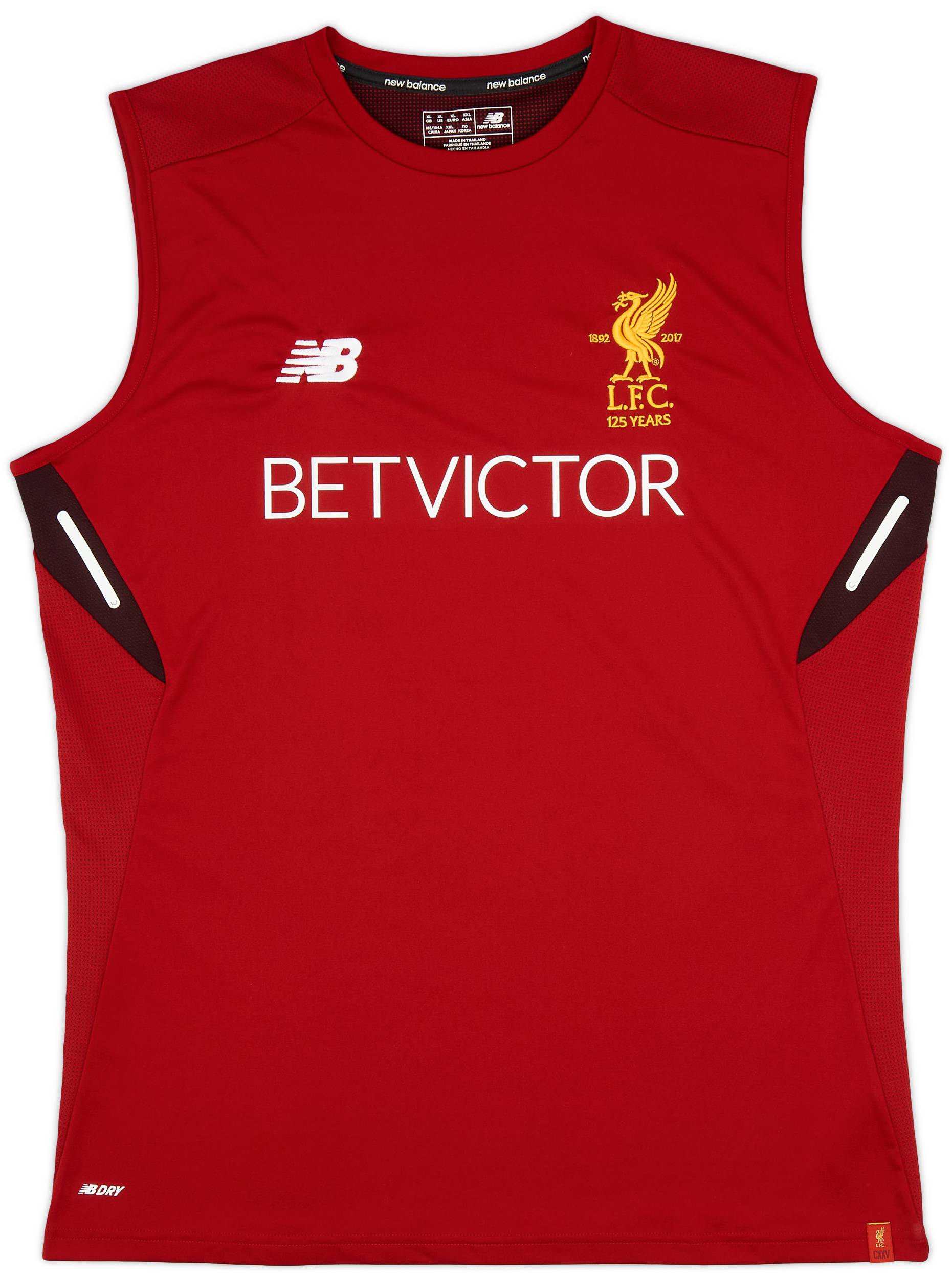 Liverpool sleeveless training top store