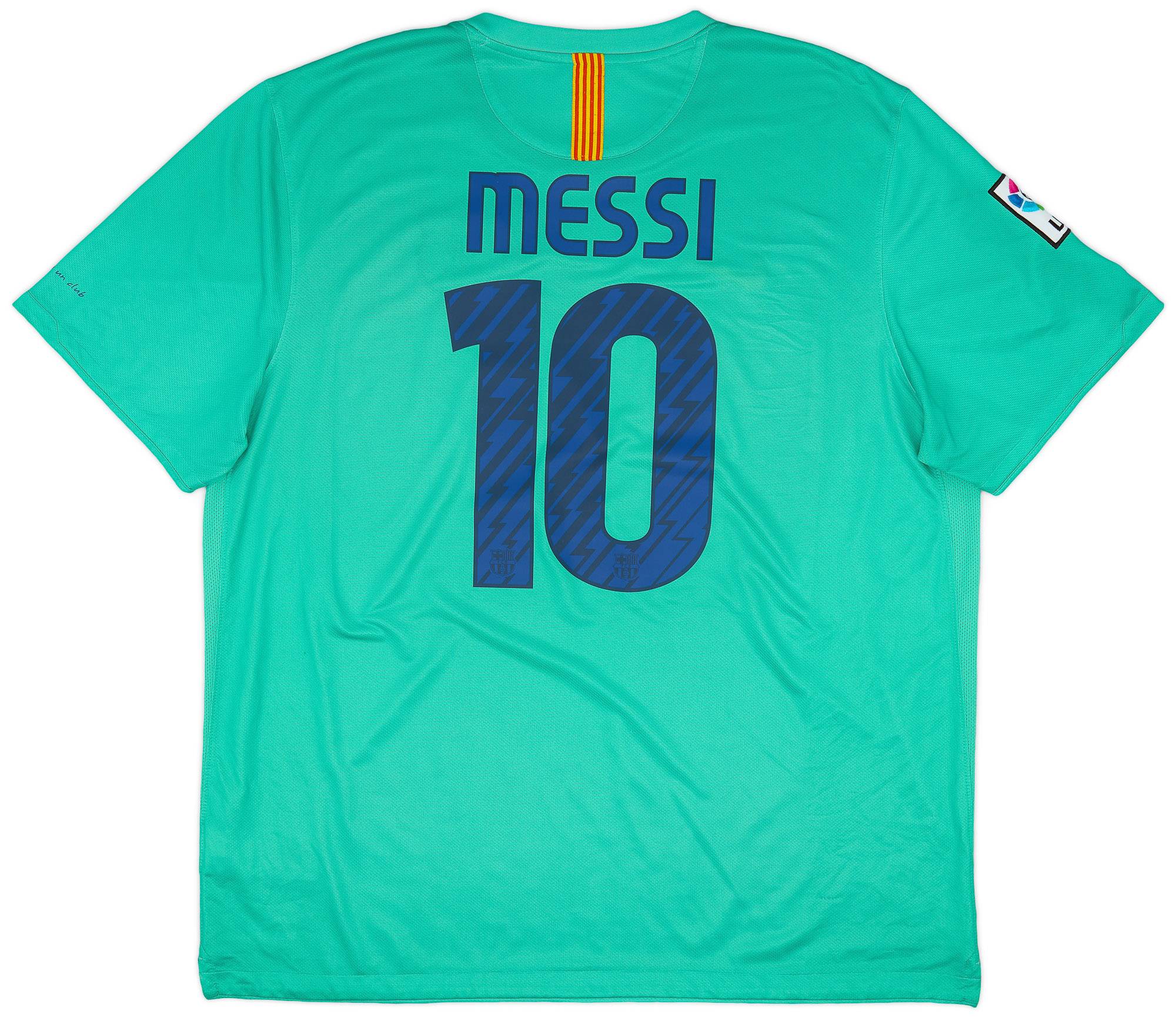 2010-11 Barcelona Away Shirt Messi #10 - 6/10 - (XXL)
