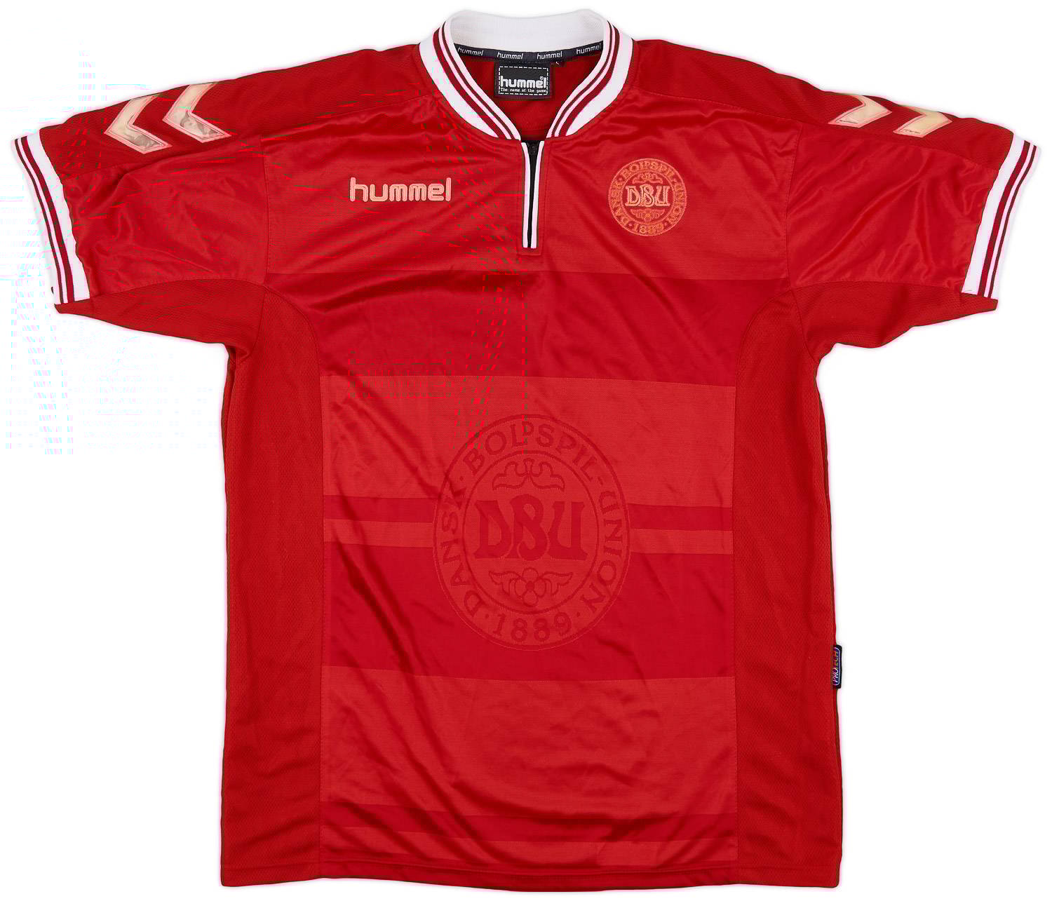 2000-02 Denmark Home Shirt Rasmussen - 7/10 - (L)